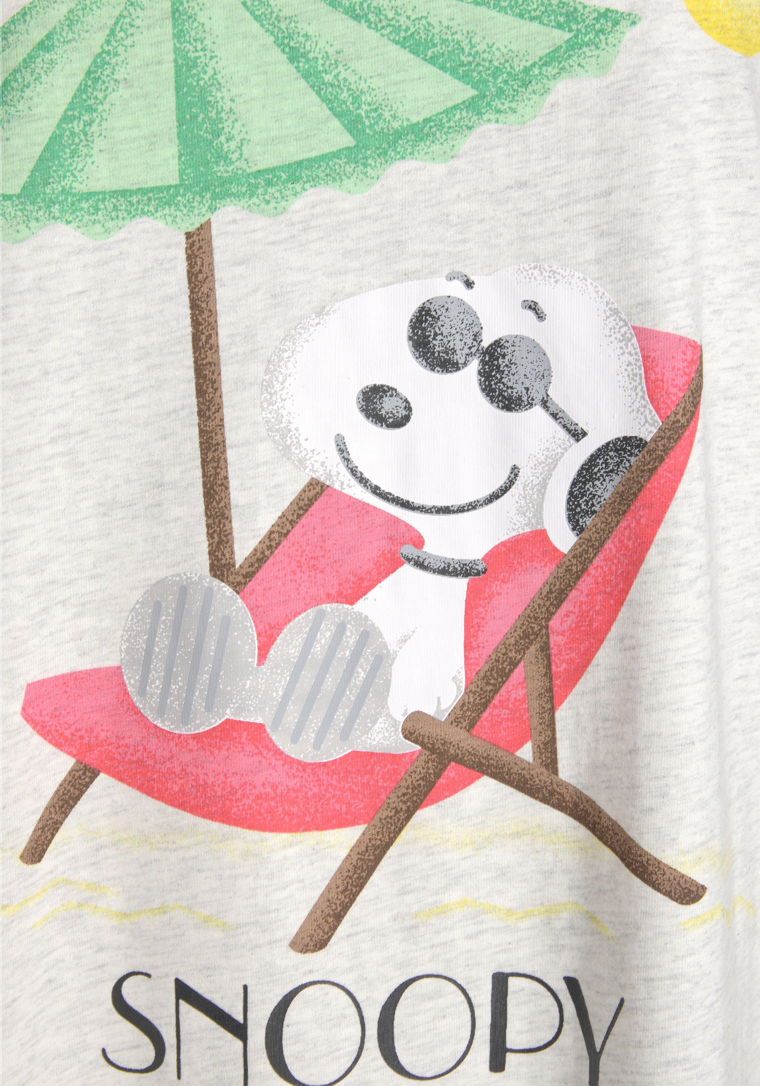 PEANUTS Sleepshirt mit Snoopy-Druck zum Wohlfühlen