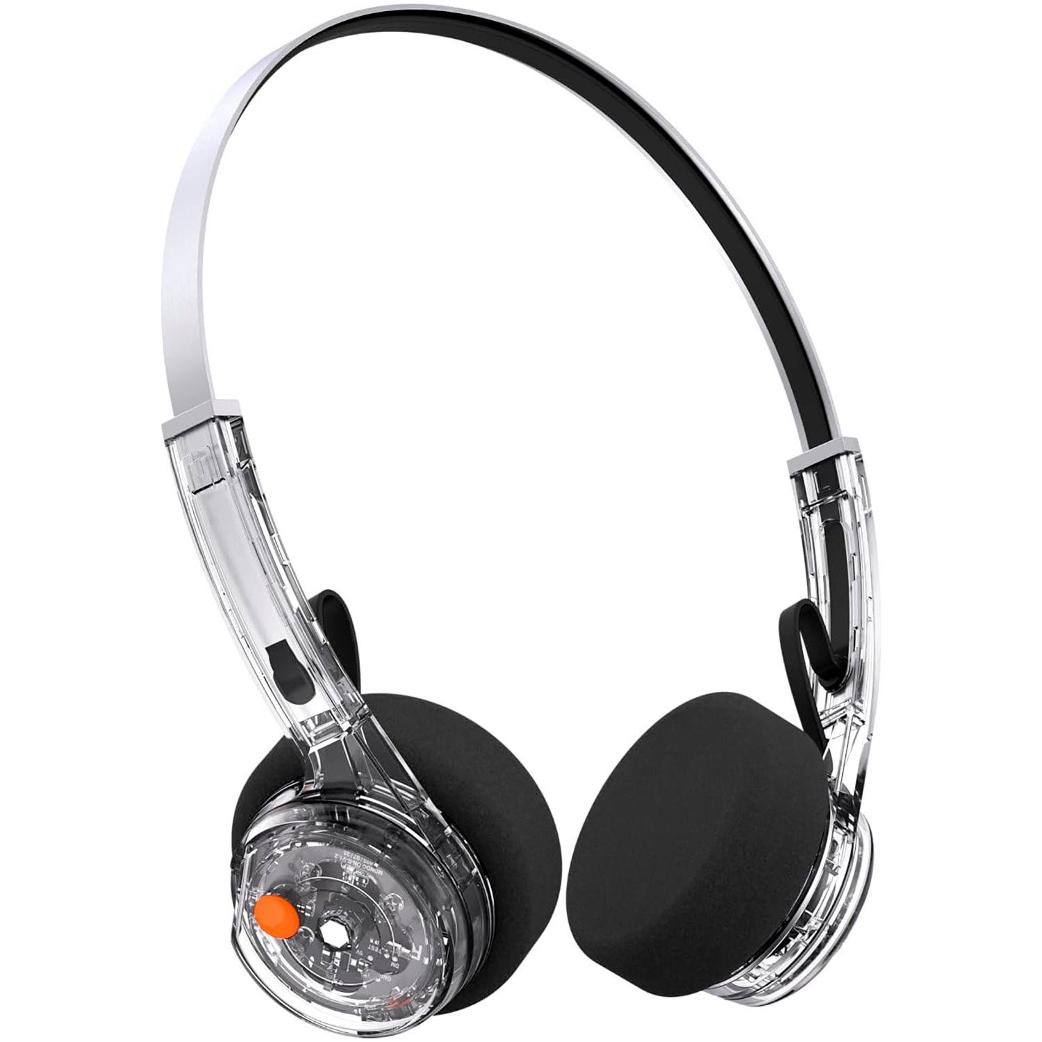 Defunc Mondo by Defunc - On-Ear Bluetooth Kopfhörer Transparent Clear wireless In-Ear-Kopfhörer