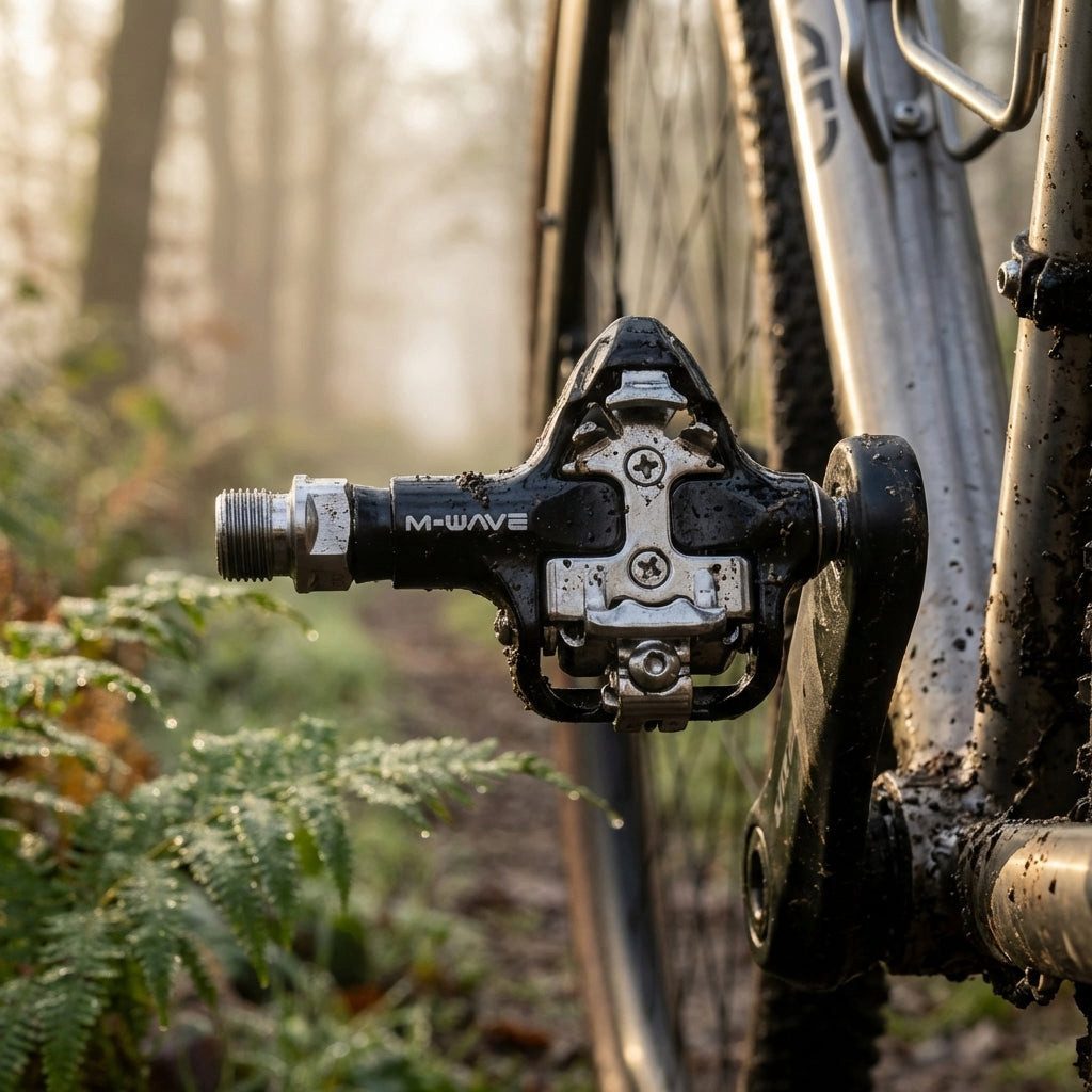 Shimano Klickpedale M-Wave Pedal Drag-R2 Klick schwarz Shimano SPD