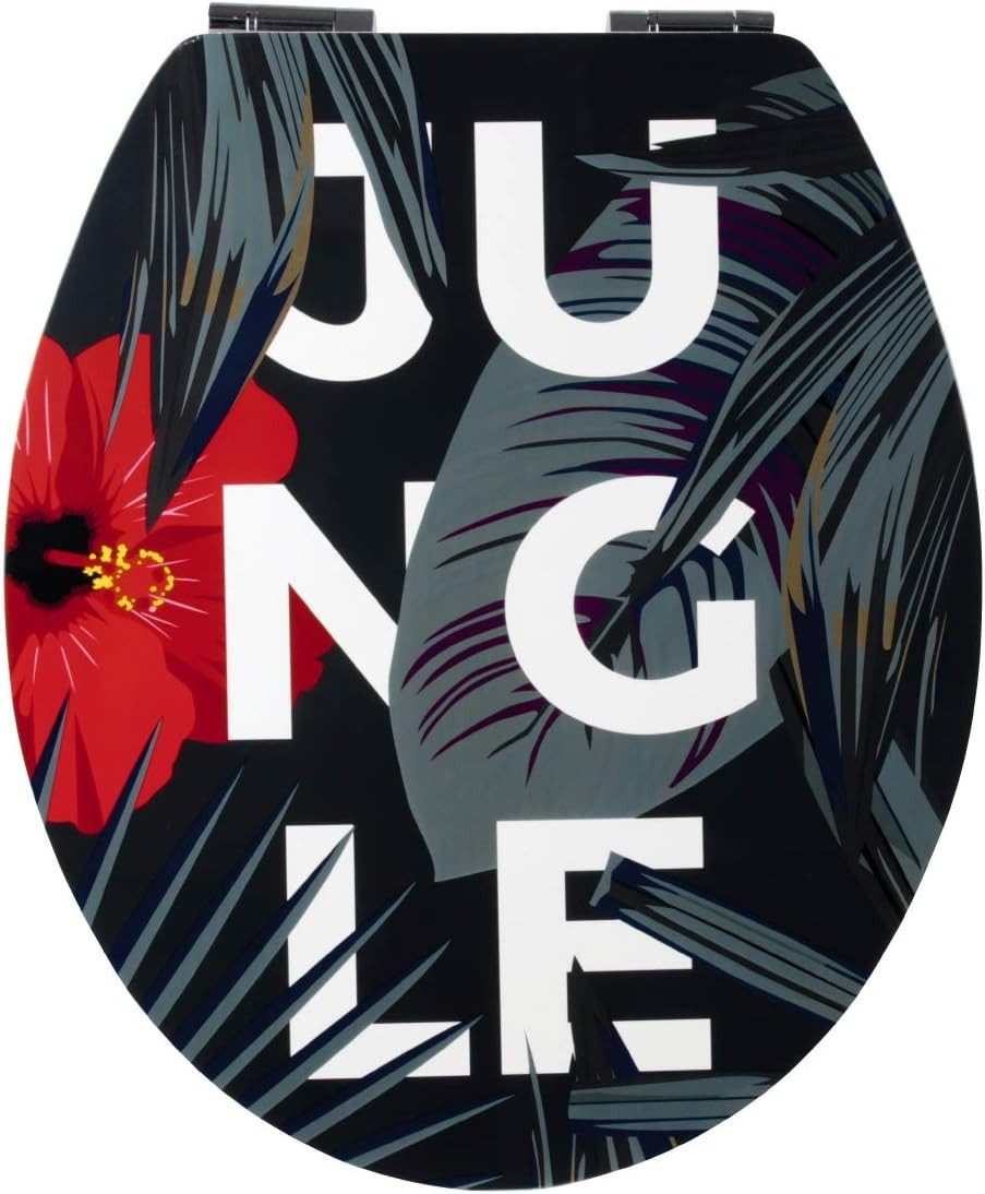 SANITOP WINGENROTH WC-Sitz DSCHUNGEL, mit Absenkautomatik MDF Holzkern, Toi günstig online kaufen