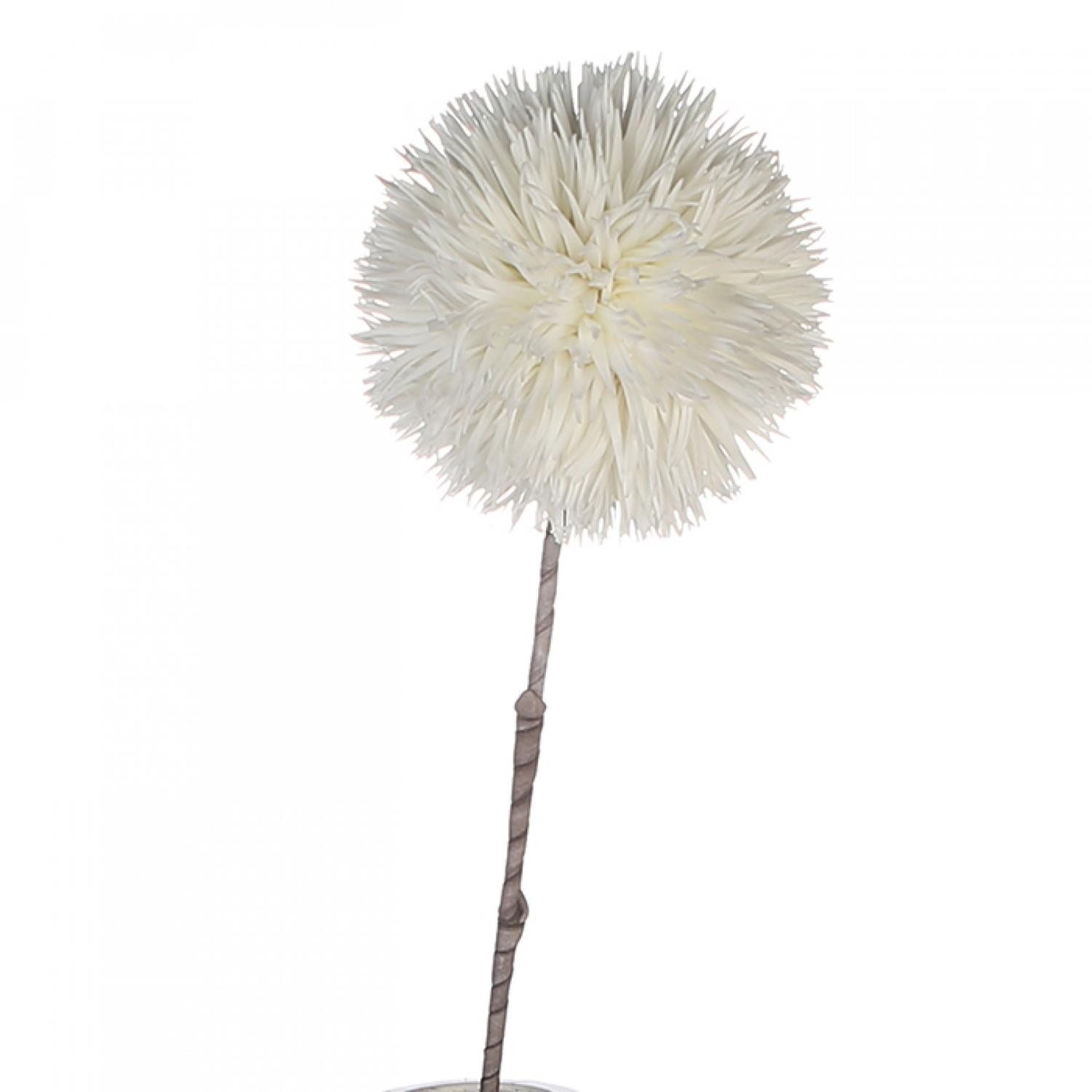 Kunstblume Weiß, Durchmesser 13 cm, Casablanca, günstig online kaufen