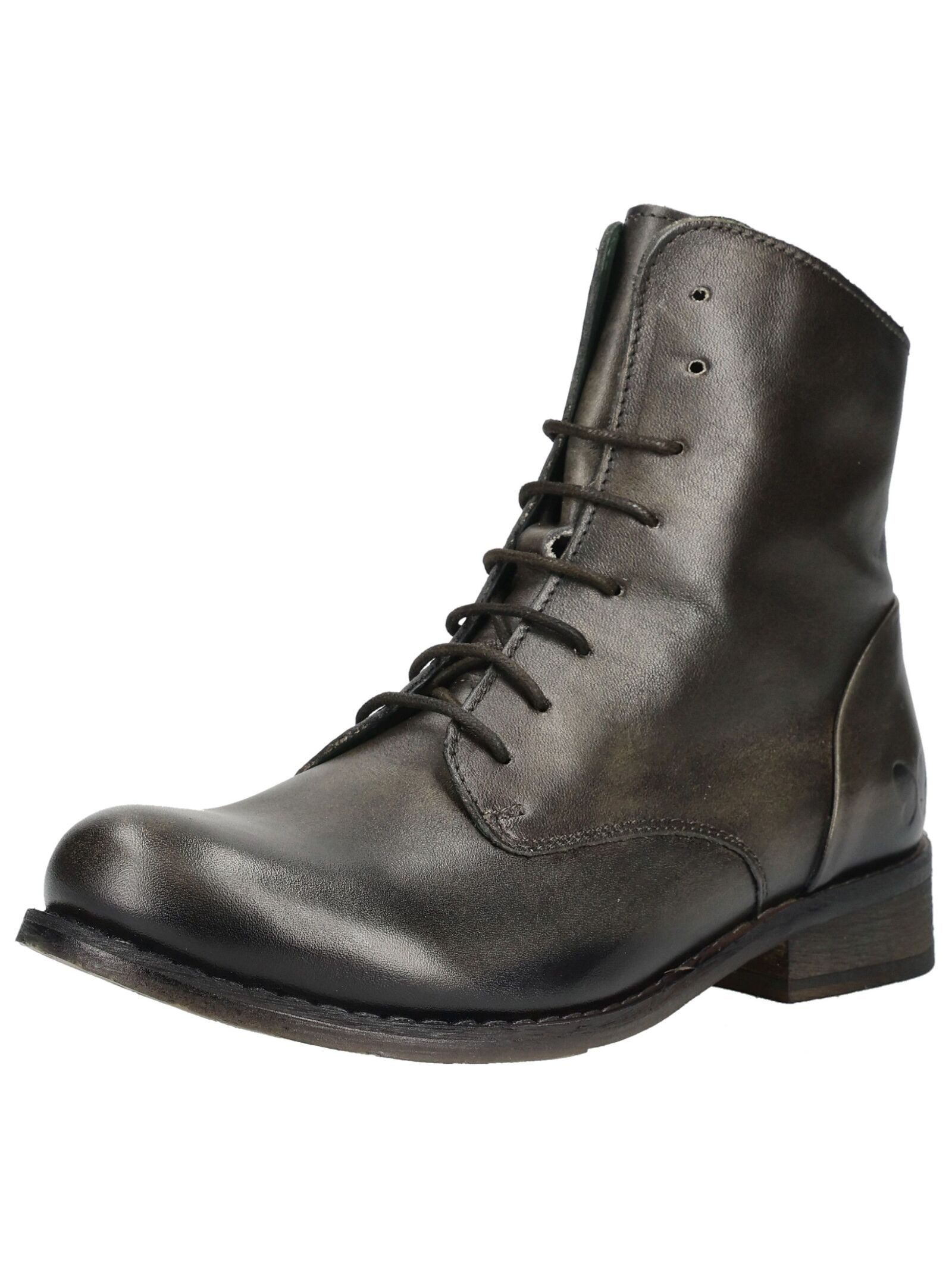 Felmini Stiefelette Leder . Schnürstiefelette