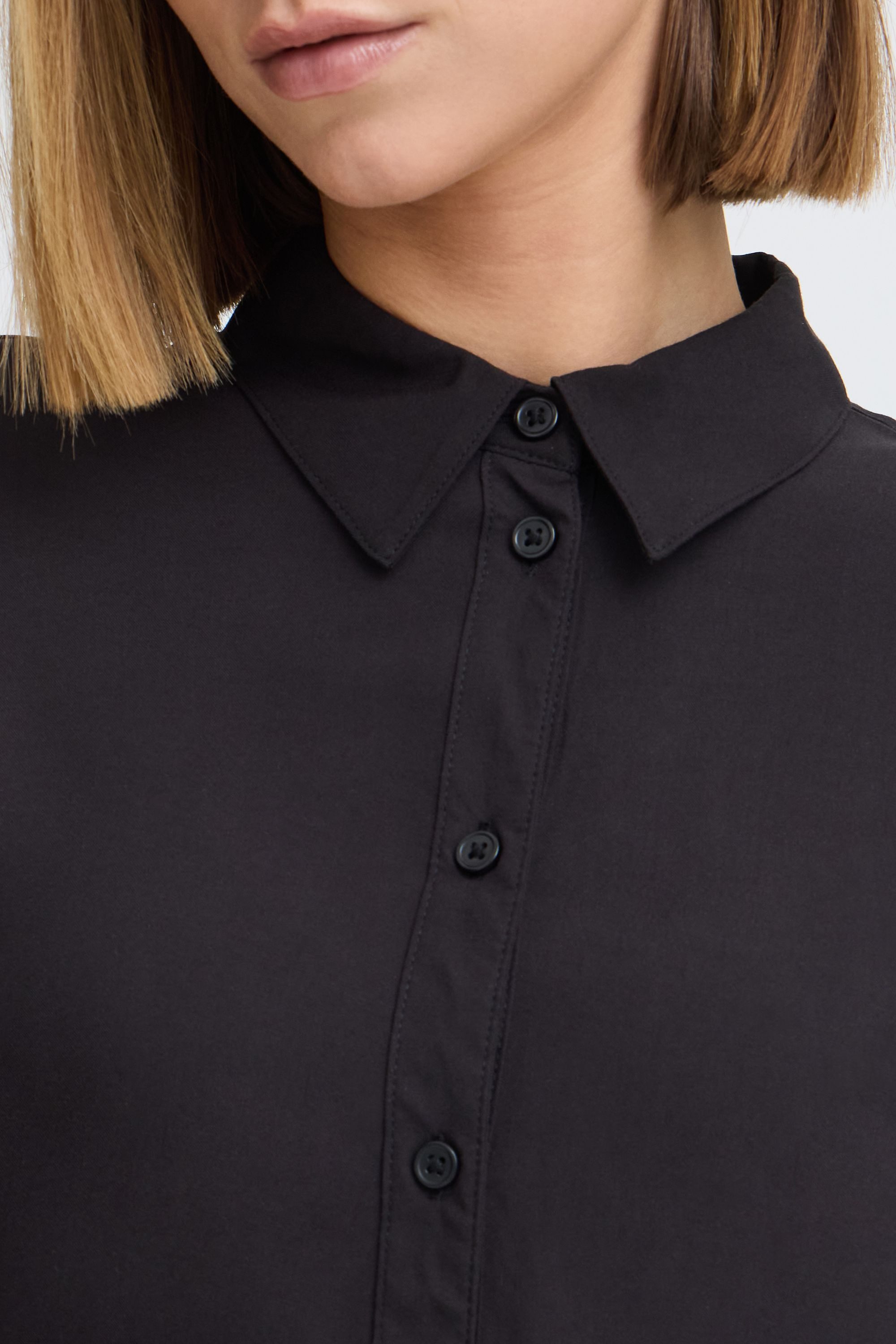 OXMO Hemdbluse OXNIlla Leichte Business Bluse - Slim Fit – Bild 5 von 5