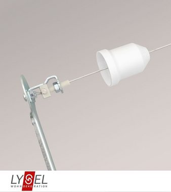 LYSEL® Seilspannsonnensegel SET Montage für Balkon I, H 14m