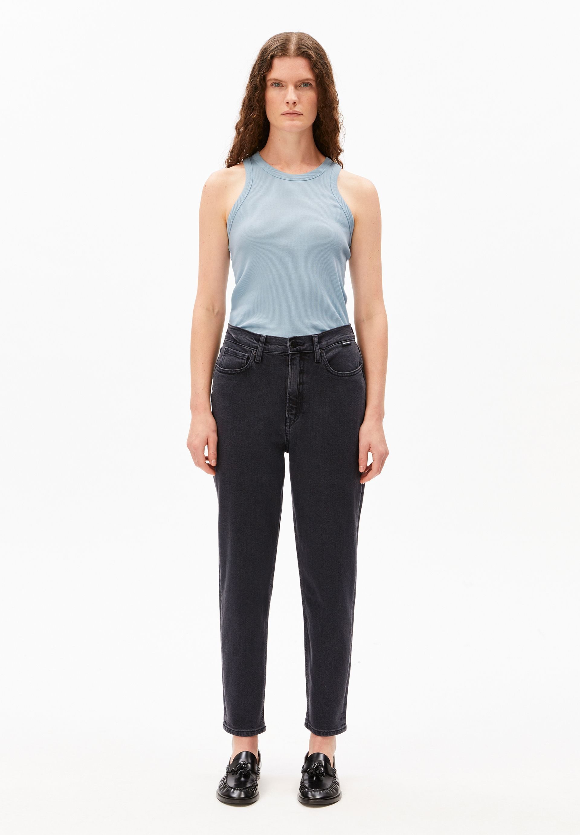 Armedangels Mom-Jeans MAIRAA Mom Jeans recycelter Baumwoll Mix (Comfort-Stretch) High waist