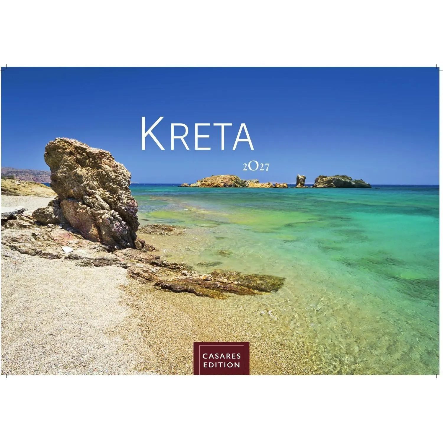 Wandkalender Kreta Kalender 2027 - Wandkalender, Fotokalender Griechenland...