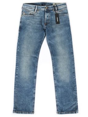 Diesel Regular-fit-Jeans Herren Regular Slim Stretch Hose Hell Blau - Iakop RM011