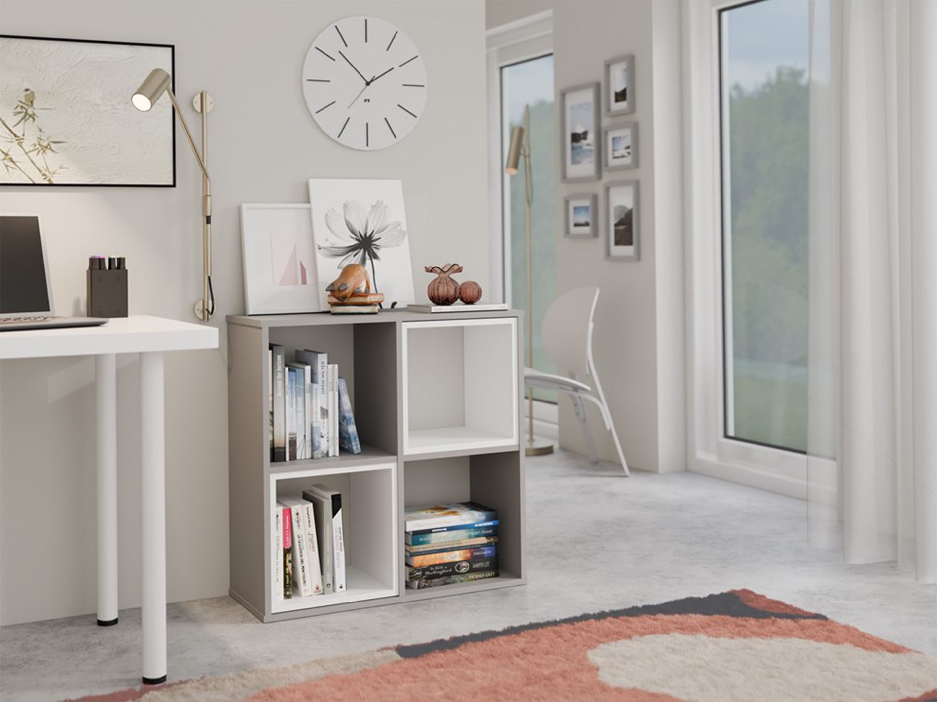 Selsey Standregal MALAX, Regal mit 4, günstig online kaufen