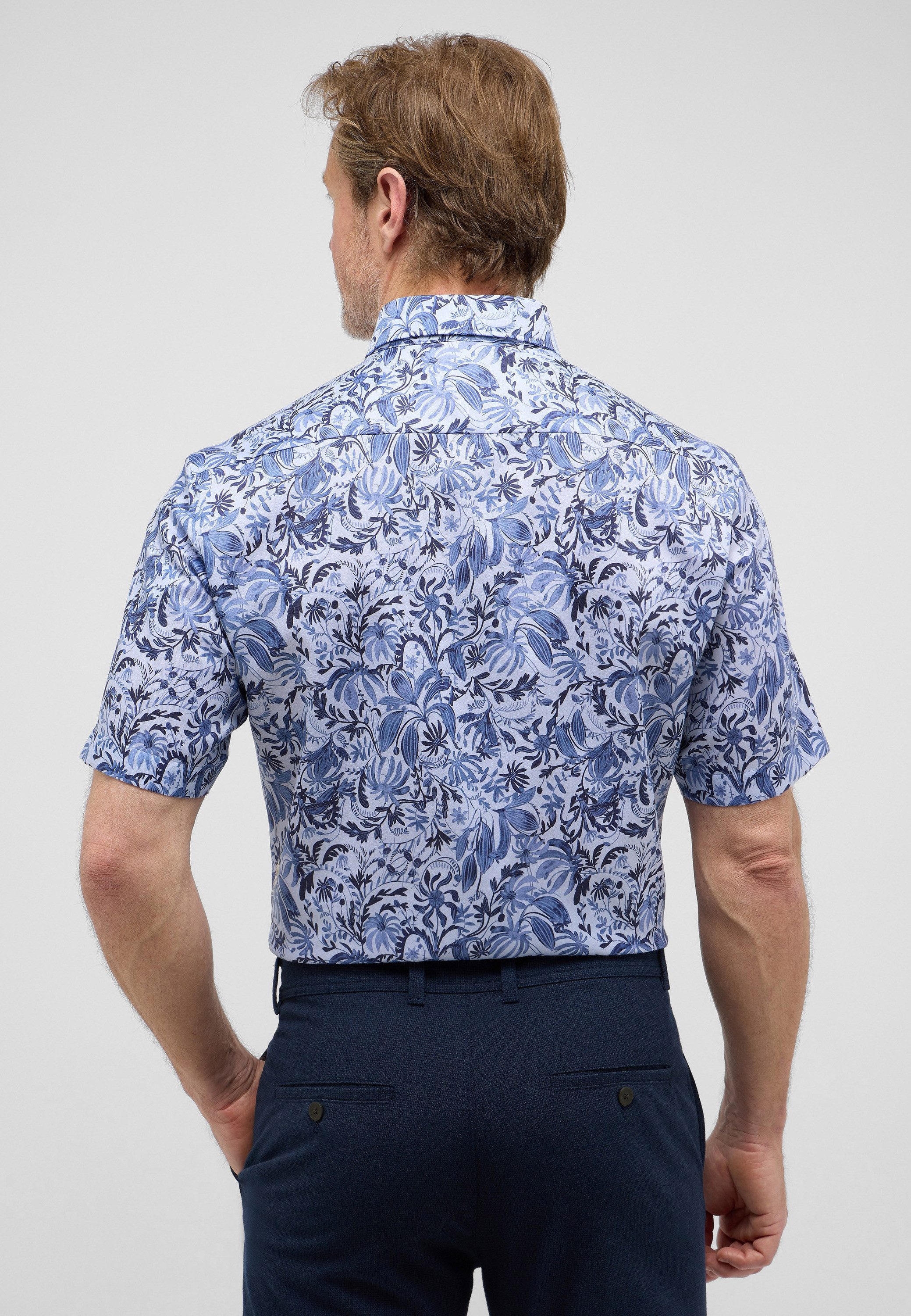 Eterna Kurzarmhemd MODERN FIT NON IRON günstig online kaufen