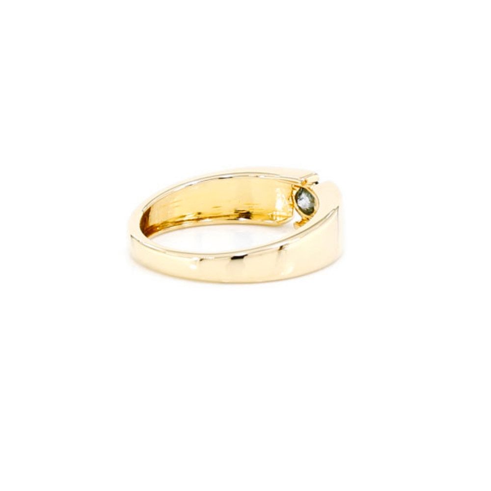Cavill Diamantring Cavill Ring 0,225 ct blauer Diamant, 925er Gold vergoldet, Damen (1-tlg)