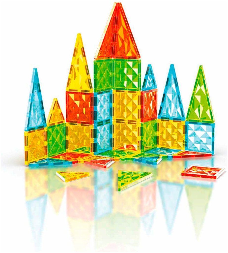 Geomag™ GEOMAG™ Magnetic Tiles Magnetspielbausteine, (44 St)