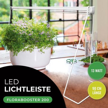 Bio Green LED-Leuchtmittel Pflanzenlampe mit Vollspektrum LED "FLORABOOSTER 200", 1 St., weiß