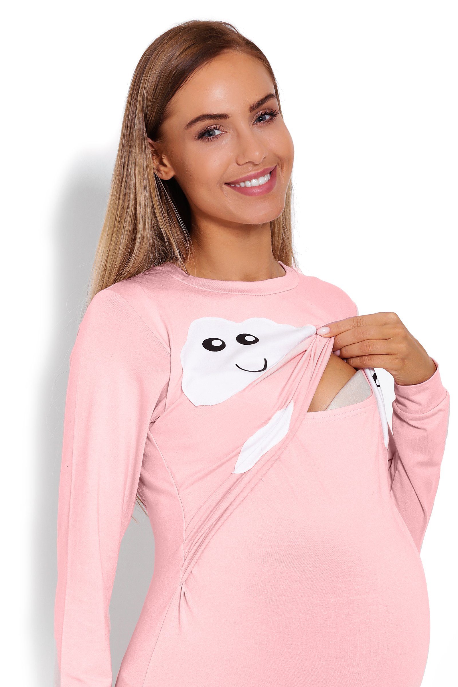 PeeKaBoo Umstandspyjama Schlafanzug Stillen Schwangerschaft Stillschlafanzu günstig online kaufen