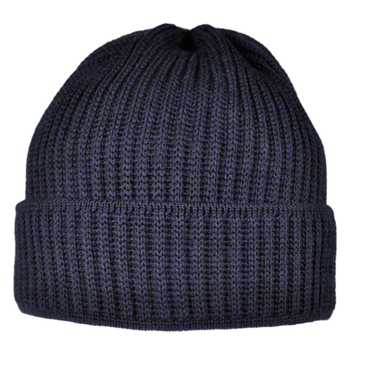 Balke Strickmütze XXL Rippen mit Umschlag 100% Merinowolle günstig online kaufen