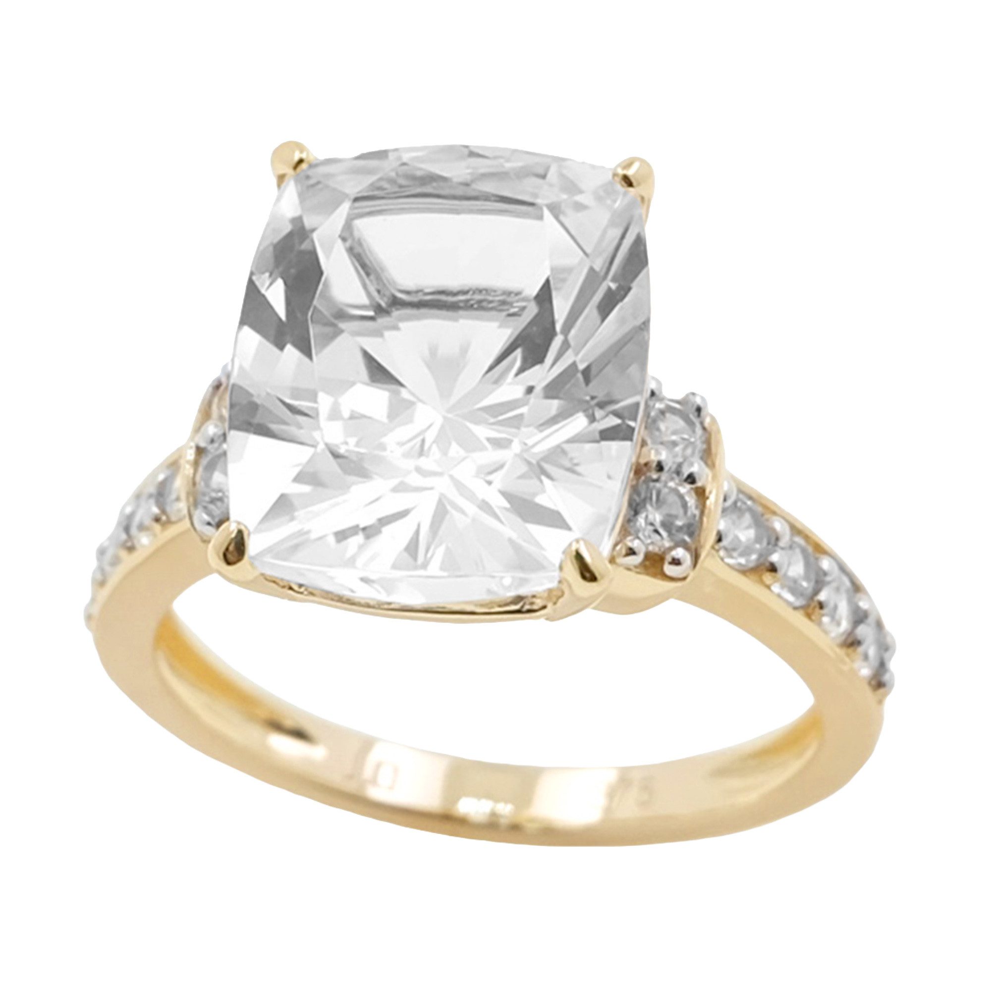 Cavill Goldring Anspruchsvoller Danburit Goldring, Mexiko 5,917ct (1-tlg)