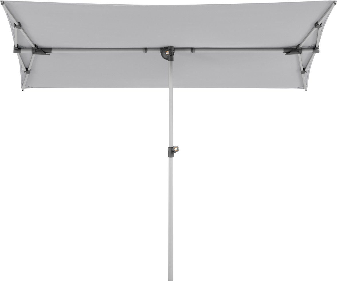 Schneider Schirme Sonnenschirm Schneider Sonnenschirm Novara silbergrau 190 x 140