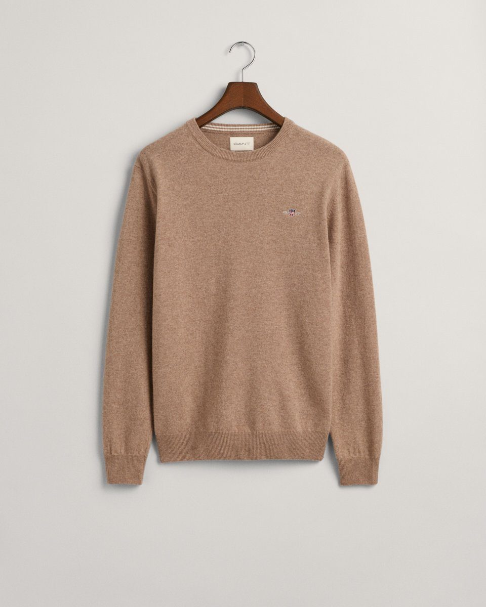 Gant Rundhalspullover Superfine Lambswool Rundhalspullover