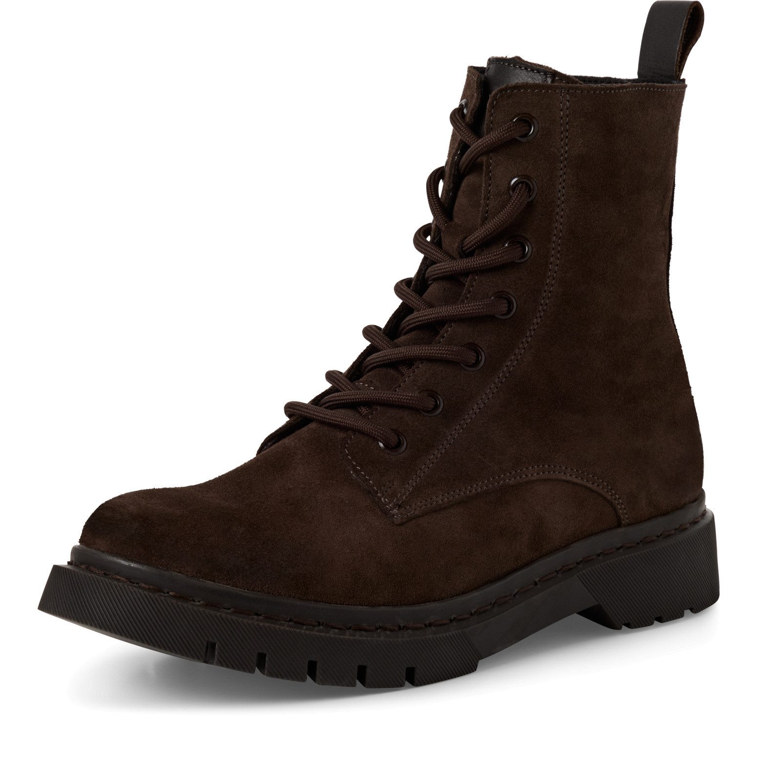 Tamaris Schnürstiefelette, Blockabsatz, Schnürboots, Herbstschuh mit Ziernä günstig online kaufen