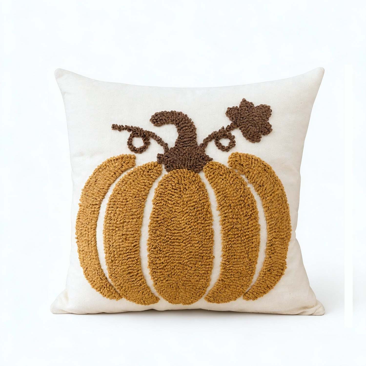 Diwzbyn Kissenbezug Halloween Kissenbezüge 45x45 cm 1er Set Kürbis Muster Deko