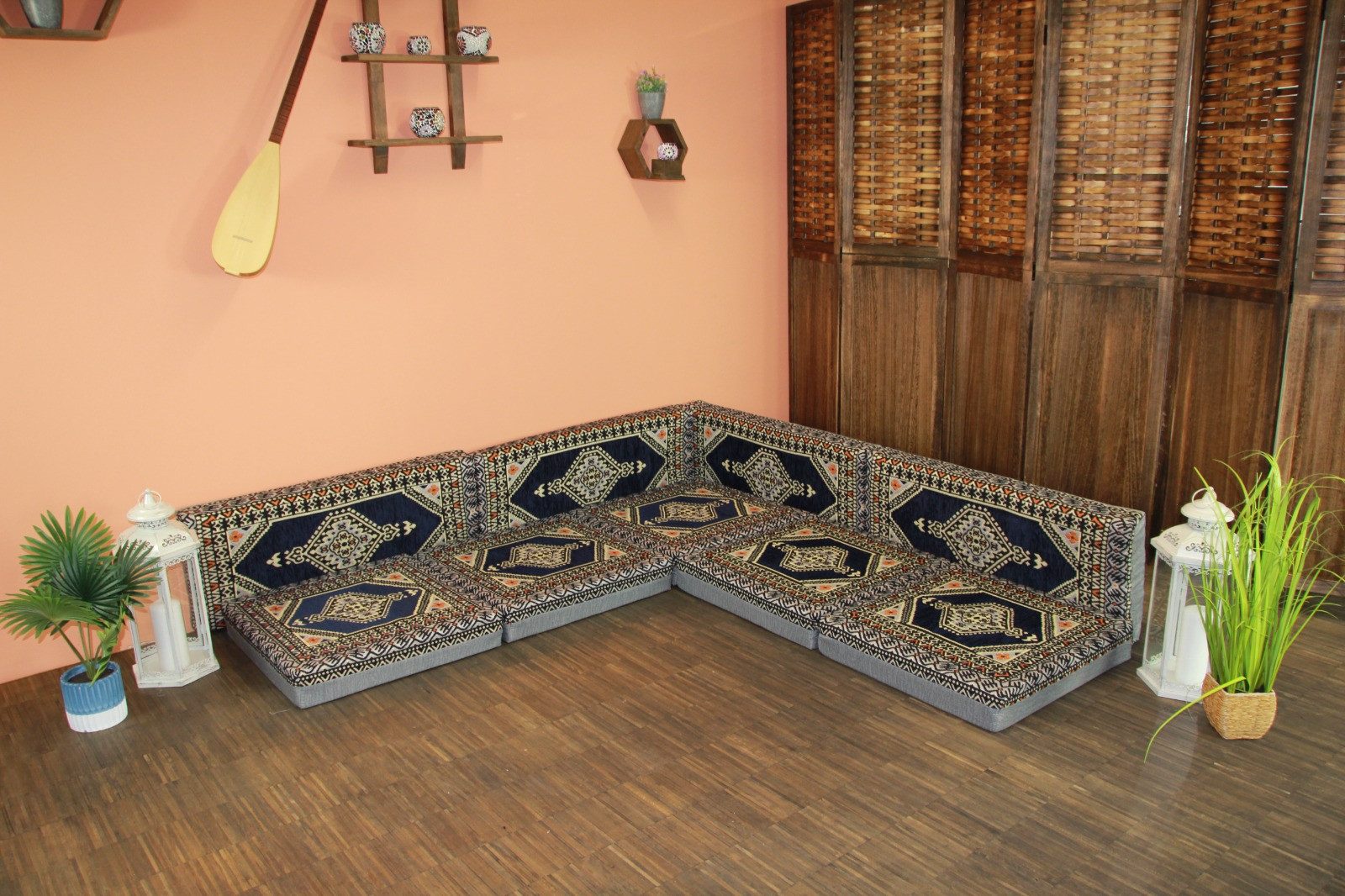 CaddeBuy Sofa Terrassen-Palettensofa, Bodensitzkissen, Orientalisches Sofa, günstig online kaufen