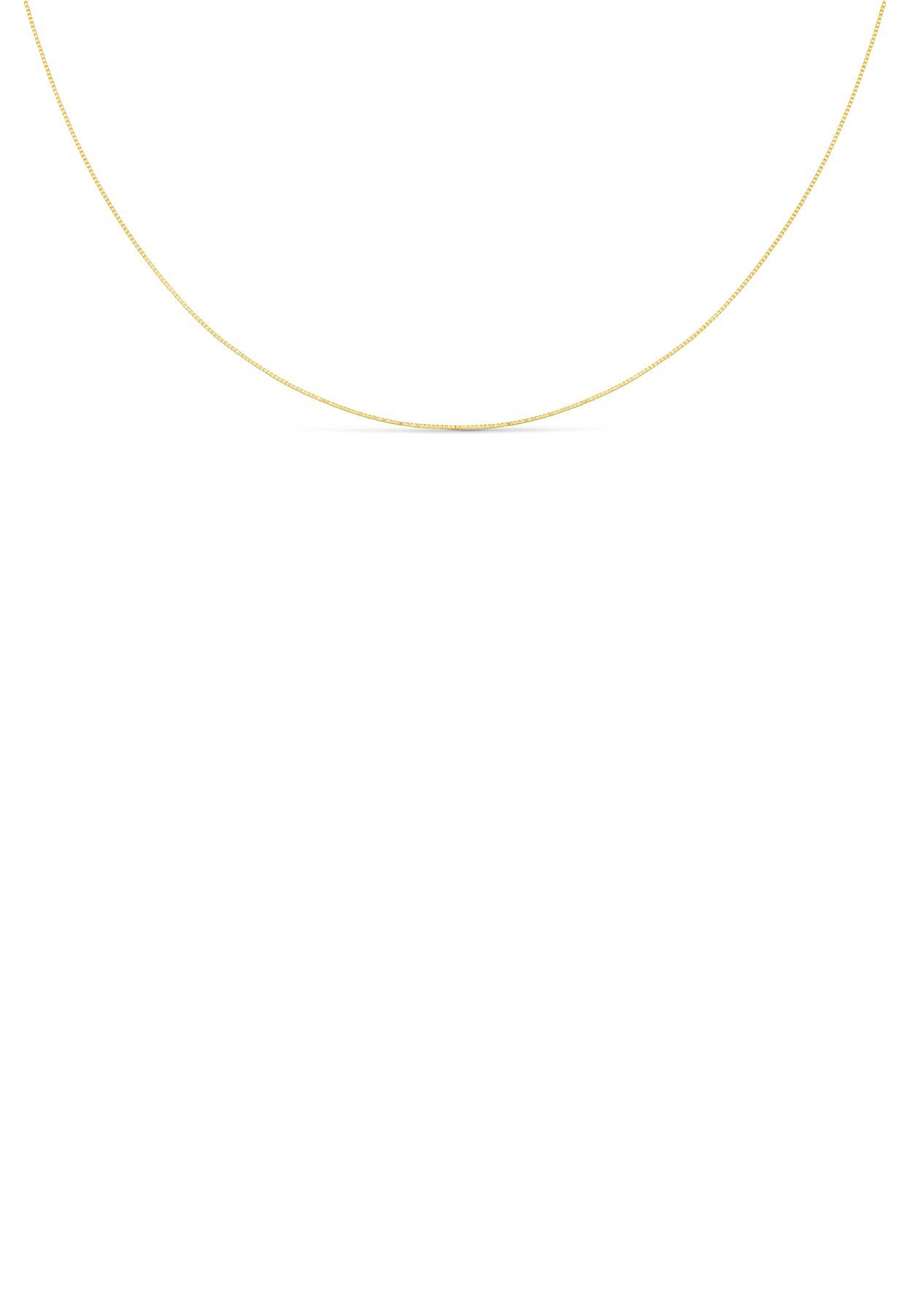 Firetti Collierkettchen Schmuck Geschenk Gold 750 Halsschmuck Halskette Goldkette Venezianer, zu Kleid, Shirt, Jeans, Sneaker! Anlass Geburtstag Weihnachten