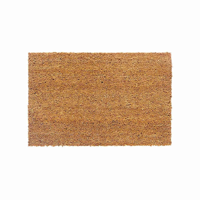 Fußmatte KEIRA rutschfeste Kokosmatte aus Naturfaser, ASTRA, Rechteckig, Höhe: 16 mm, 40 x 60 cm in Natur