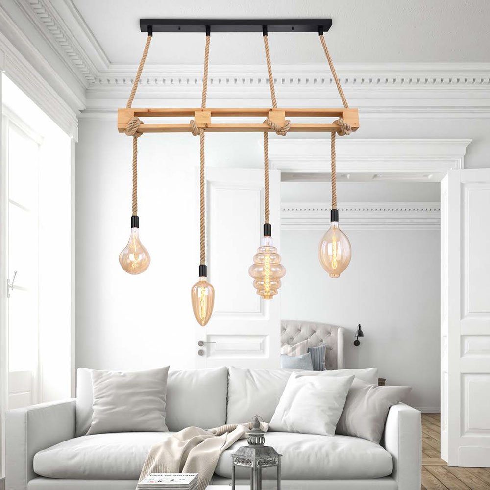 GLOBO LIGHTING Hängeleuchte, Leuchtmittel nicht inklusive, Hängeleuchte Hol günstig online kaufen