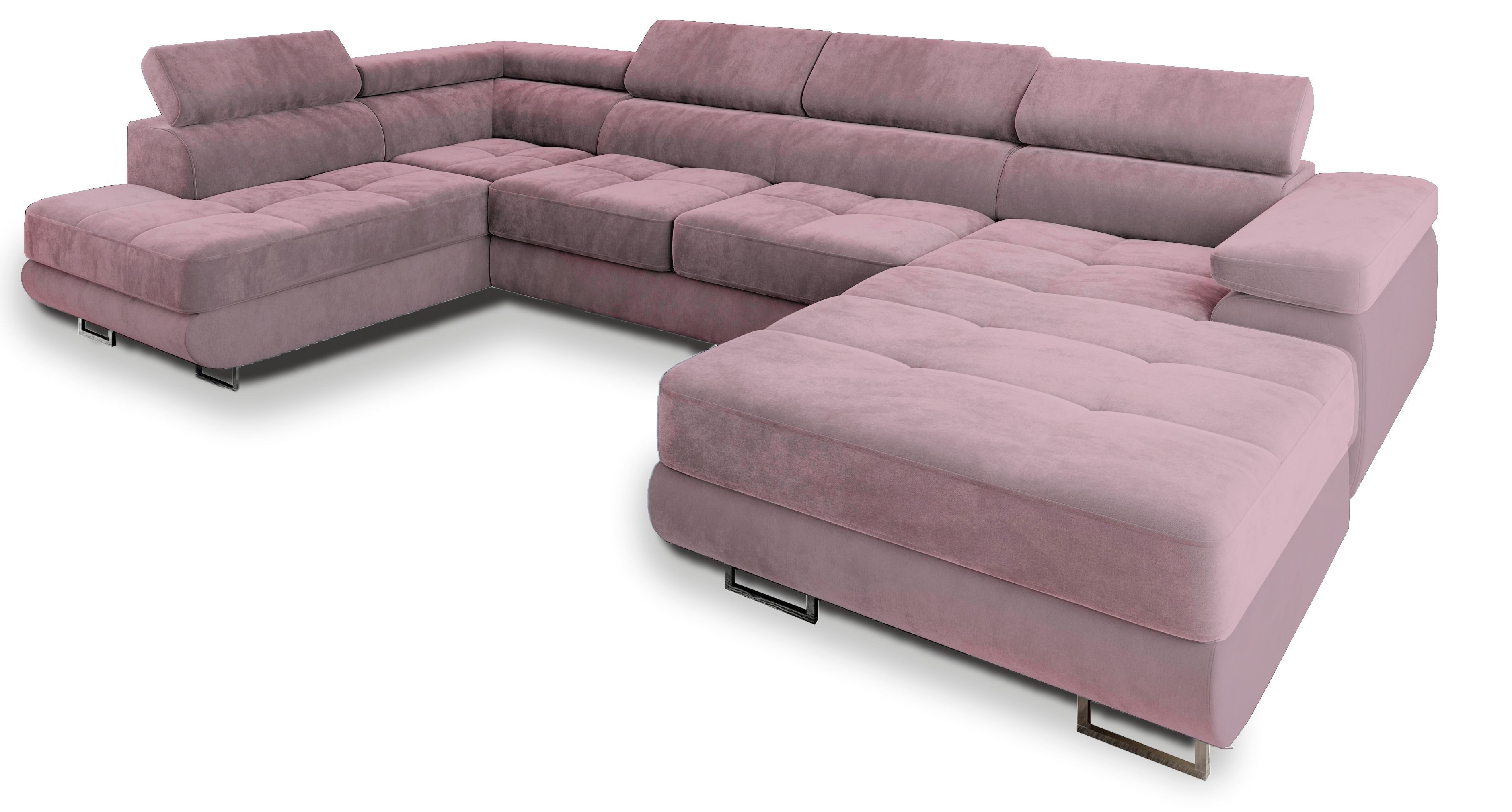 Masseno Ecksofa CASONE mit Schlaffunktion U-Form, günstig online kaufen