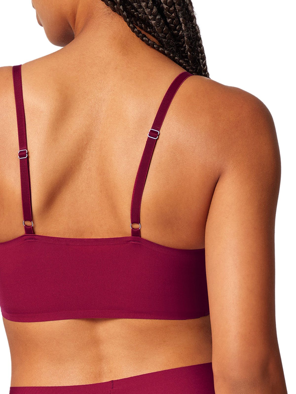 Skiny Bustier Damen Bustier mit herausnehmbare Pads Micro (Stück, 1-tlg) Unterbrustband