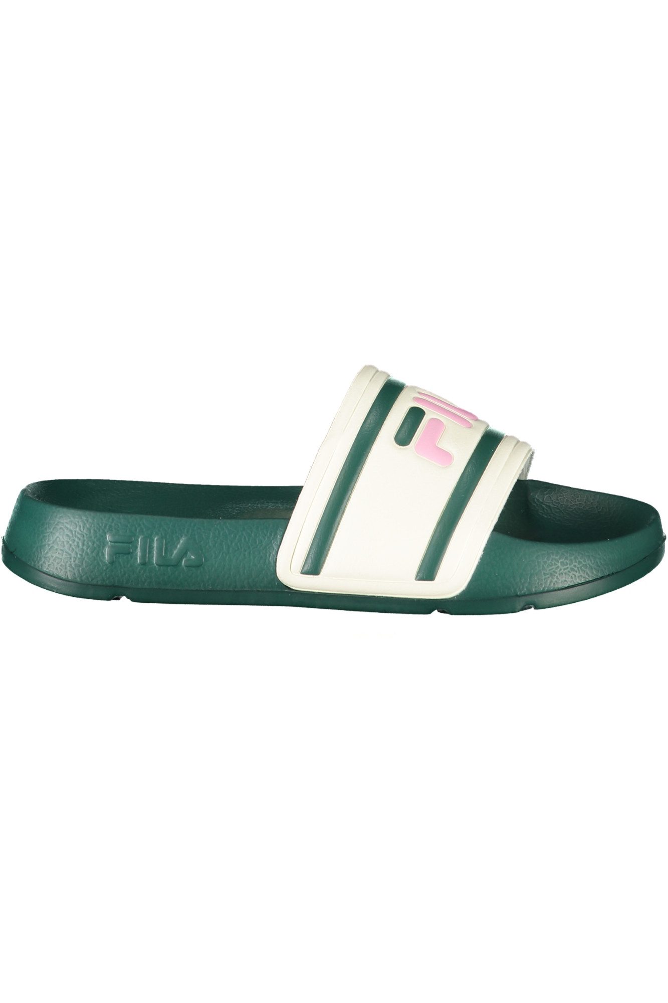 Fila Badeschuh Grüne Kindersandalen mit Kontrastdetails - Bequeme