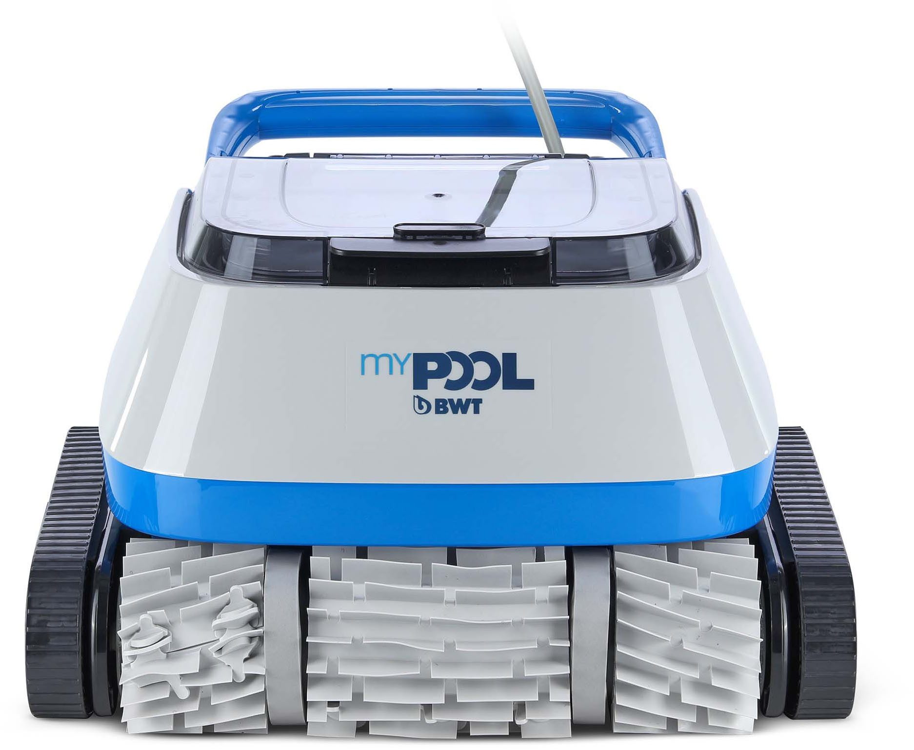 my POOL BWT Poolroboter POWER ONE4ALL neue Generation des POWER 4.0, Mit Kabel, reinigt Boden, Wand und Wasserlinie