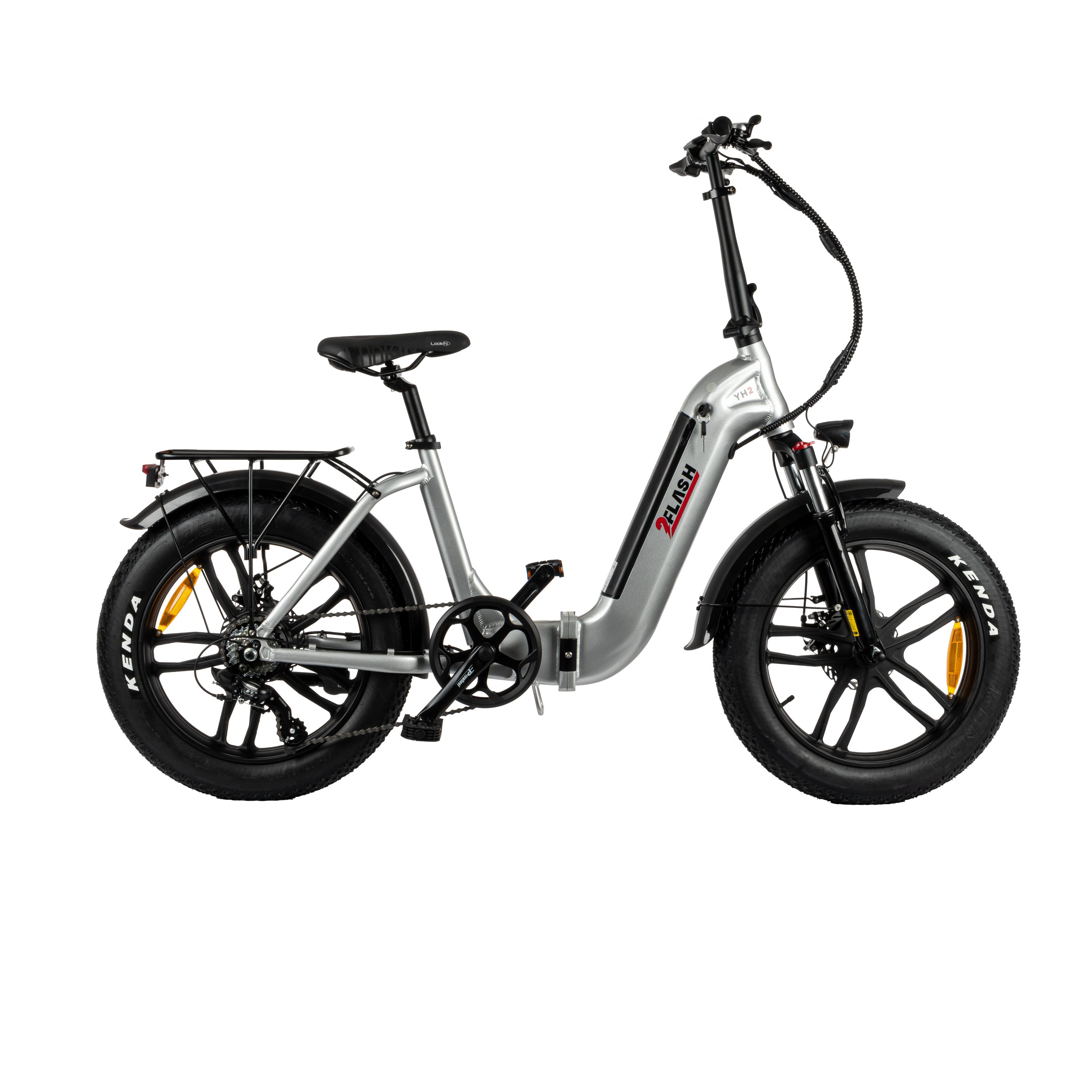 RCB RK6S Fat Tire Folding Electric Bicycle(RCB E BIKE)