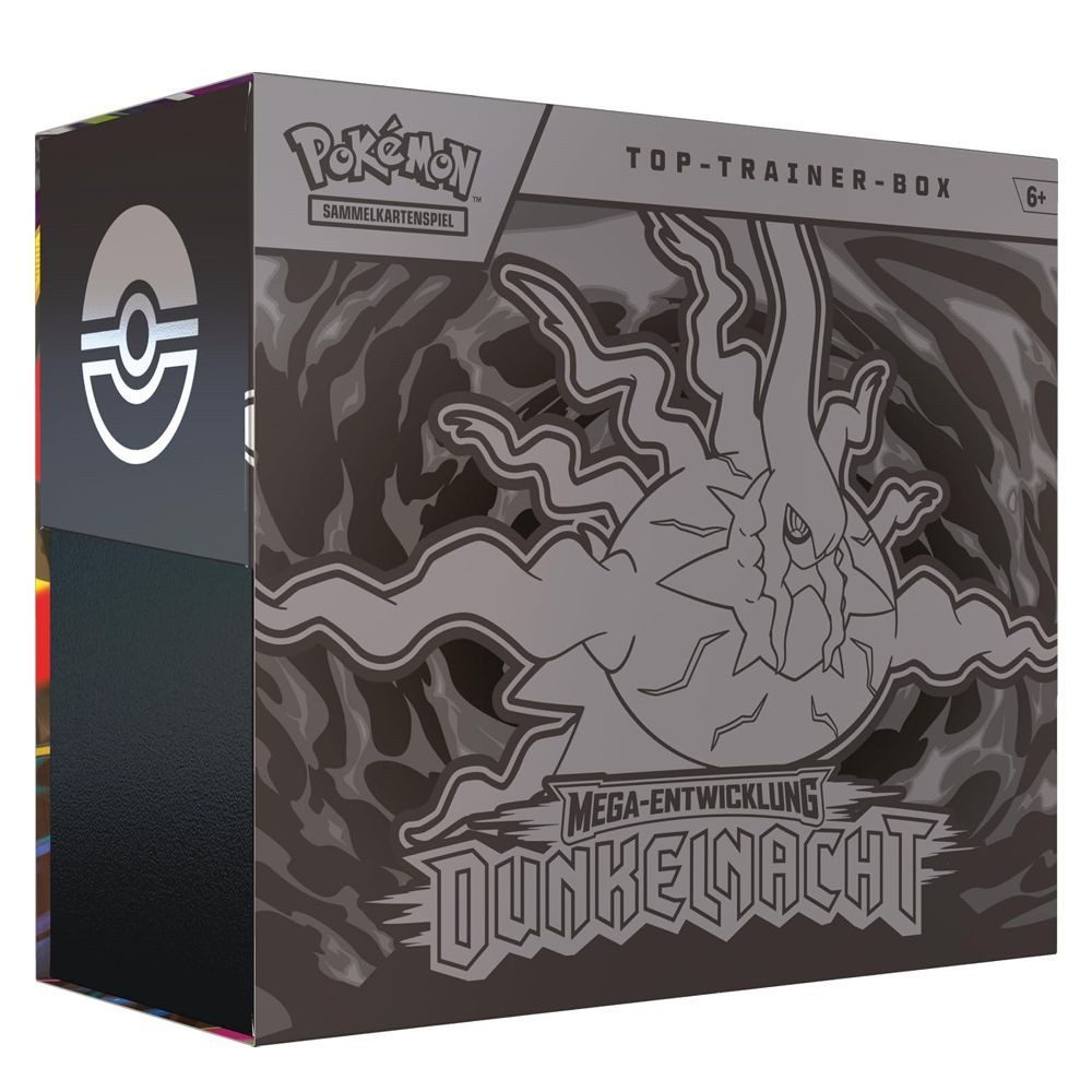 POKÉMON Sammelkarte Top-Trainer-Box Dunkelnacht Pokemon Sammel-Karten deutsch