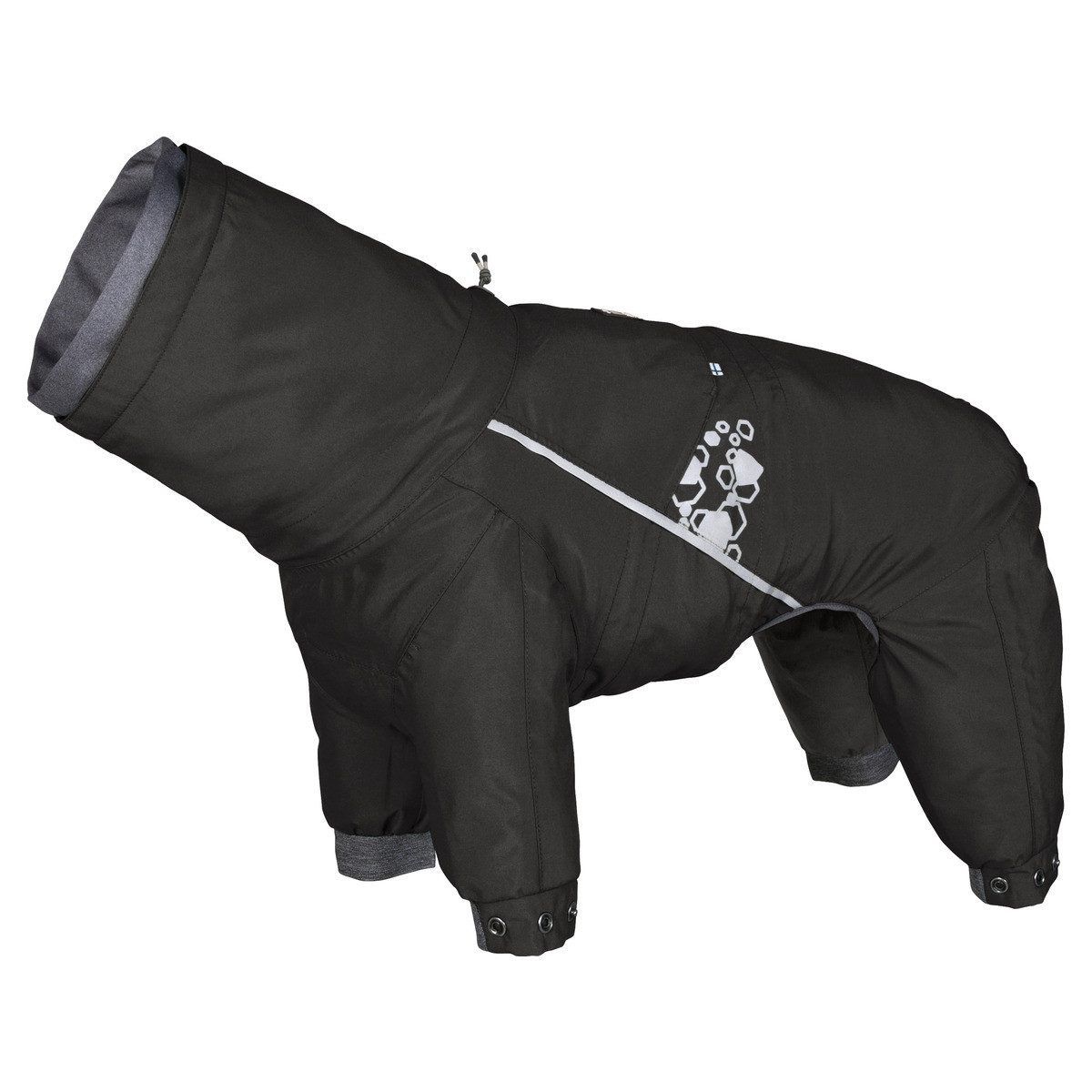 HURTTA Hundeoverall Mudventure Overall ECO raven (schwarz)