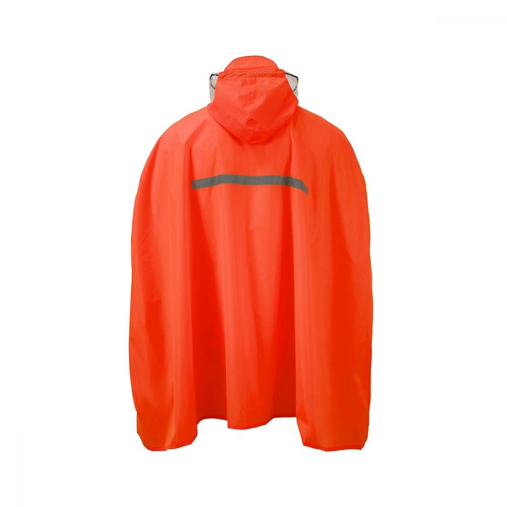 Chiba Regenponcho CHIBA Regenponcho - XL/XXL, wasserdicht, winddicht, reflektierend, rot