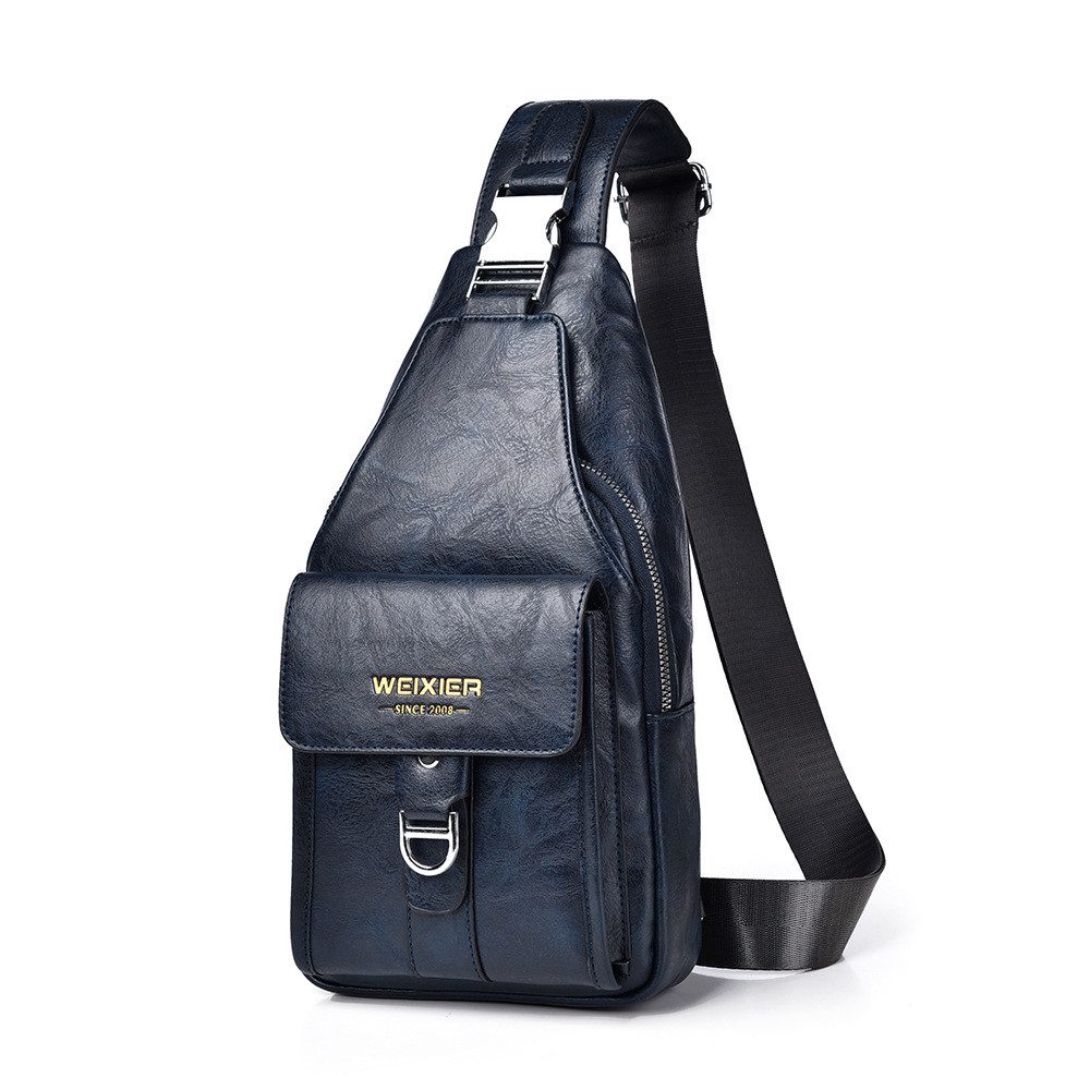 Blusmart Umhängetasche Modische Unisex-Brusttasche (Retro-Casual-Stil, Mult günstig online kaufen