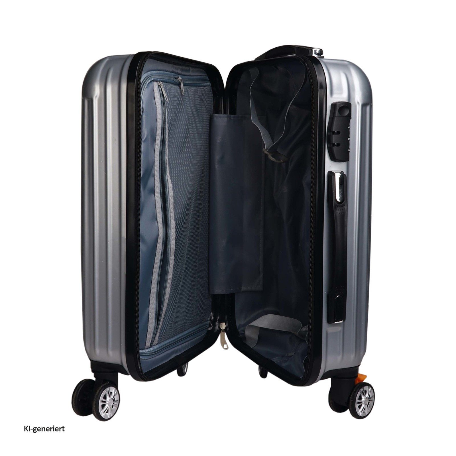 HTI-Living Kofferset Kofferset 2-teilig High Level, 4 Rollen, (Set, 2 tlg., 2 Koffer), Hartschalenkoffer mit Rollen Teleskopgriff