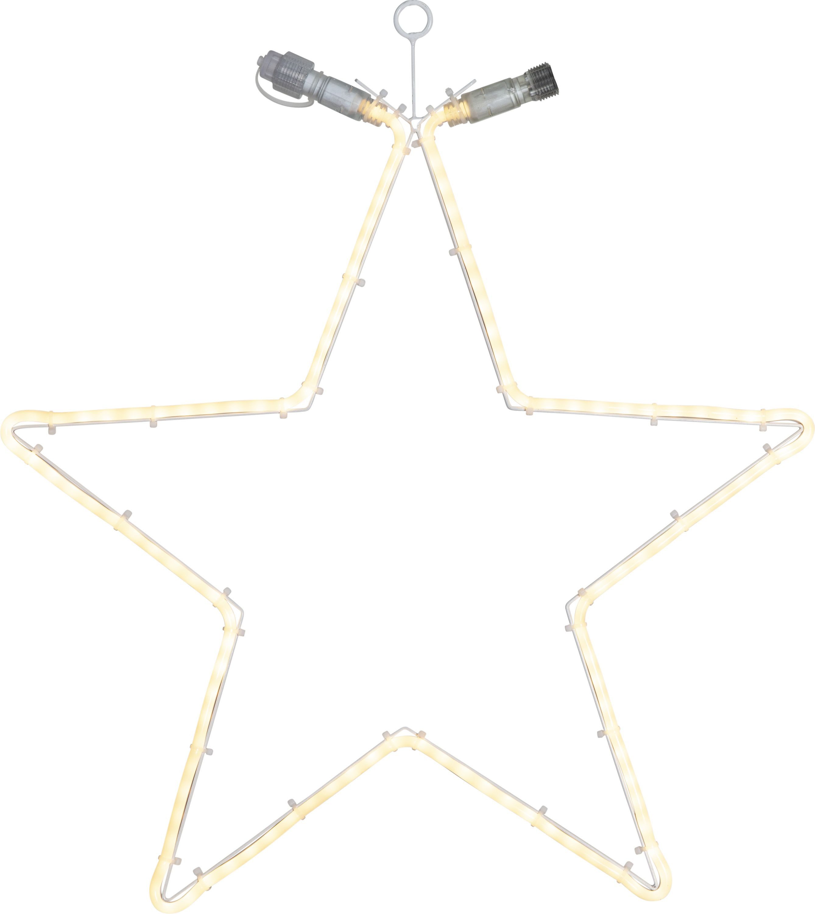STAR TRADING LED-Lichterkette Merle, Leuchtstern,Stern EXTRA' für außen, System 24, Zubehör, 120 LEDs, war