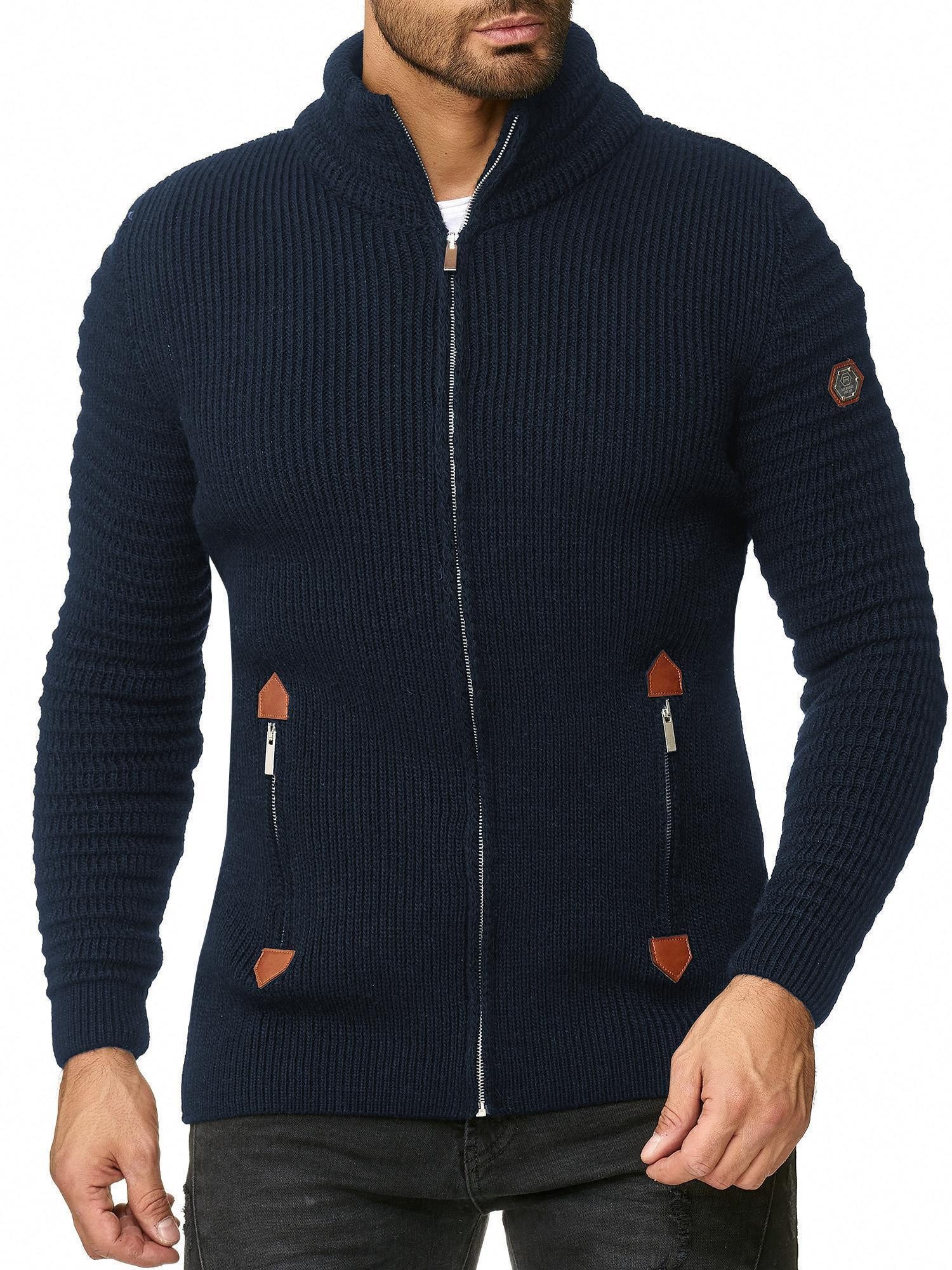 RedBridge Strickjacke aus Grobstrick mit praktischen günstig online kaufen