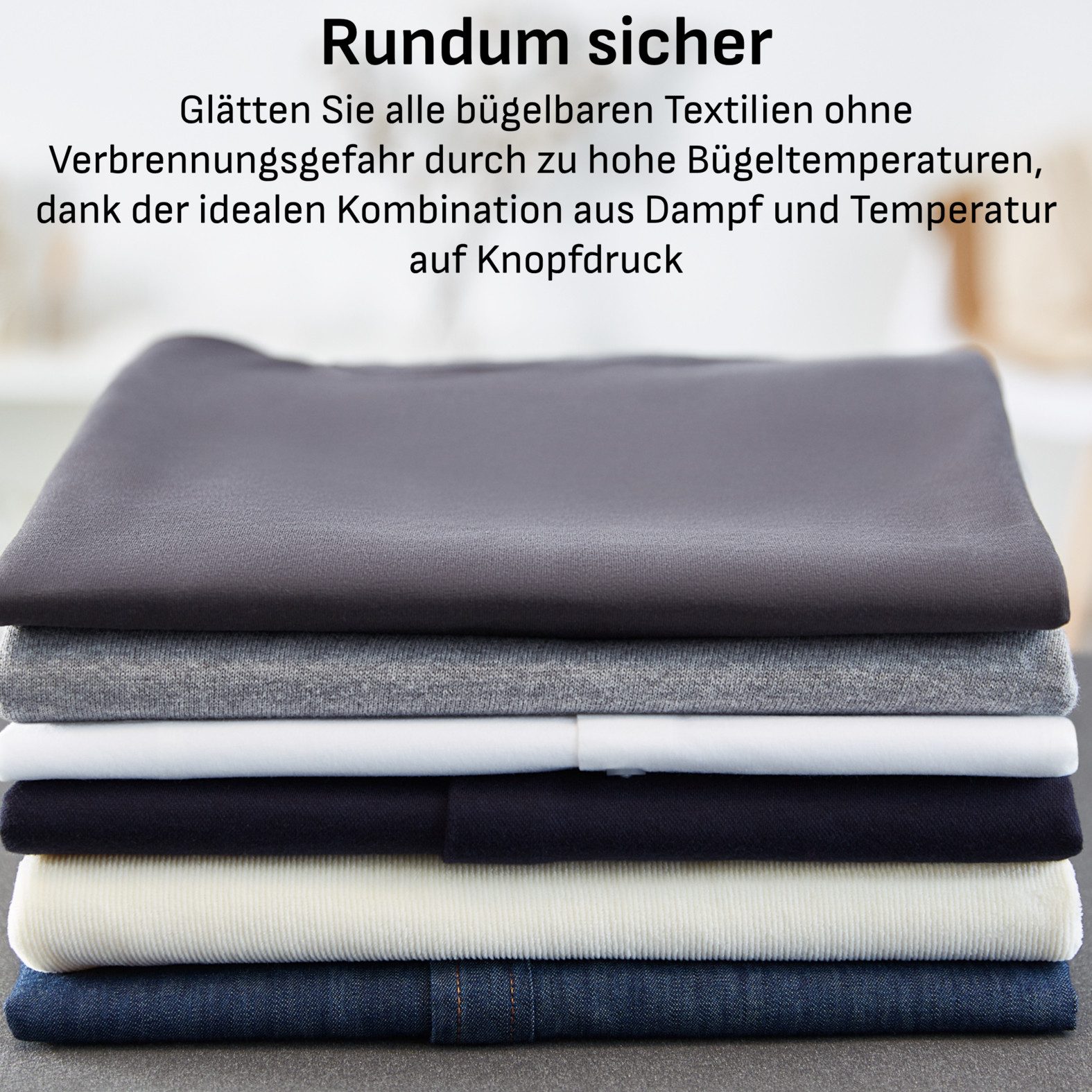 Tefal Dampfbügelstation Express Power, 6,3 Bar Druck, 1,8 L Wassertank, Kalk-Kollektor, 1800 ml Wassertank, 420 g/Min. extra Dampfstoß, ideal für alle Textilien, SV8110