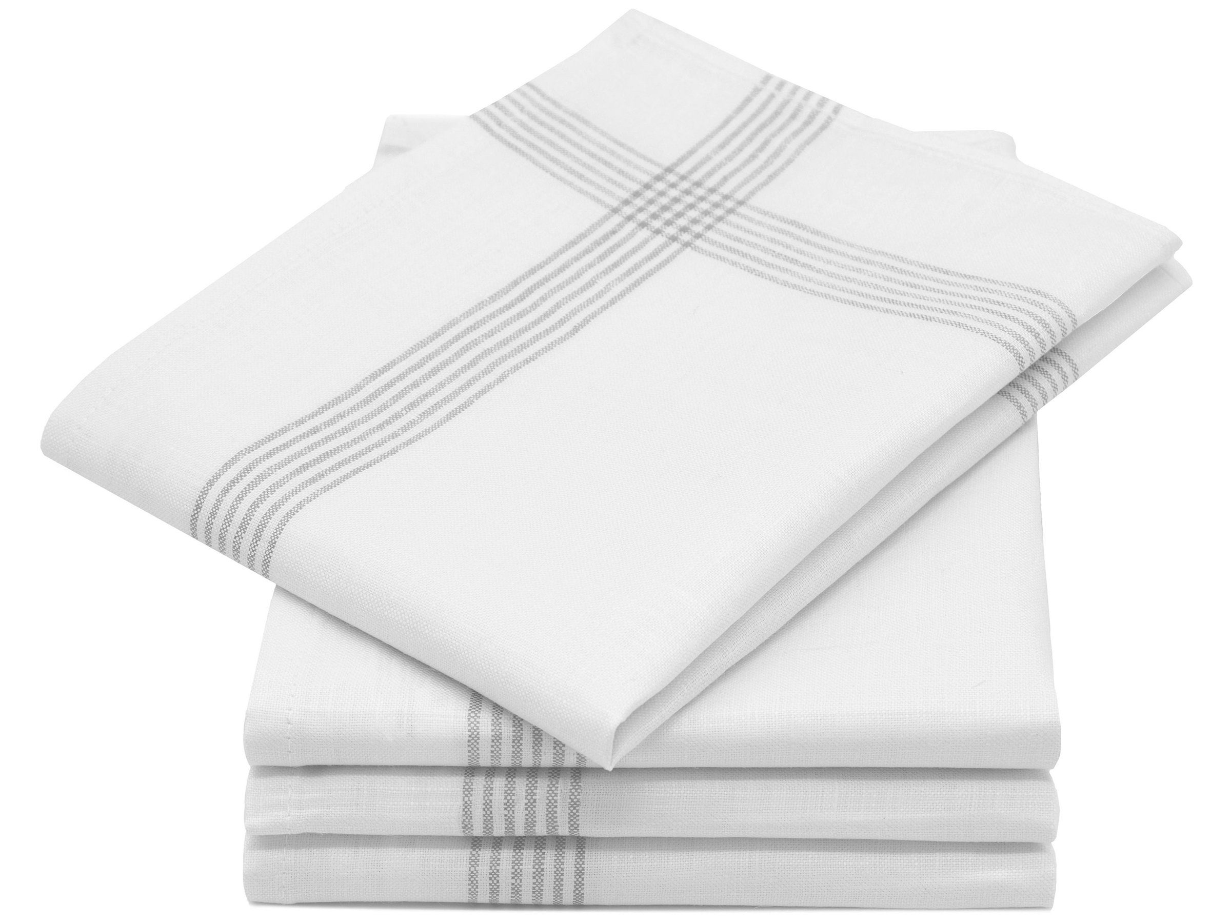 ZOLLNER Geschirrtuch, (Spar-Set, 4-tlg), 50 x 70 cm, 100% Leinen, vom Hotel günstig online kaufen