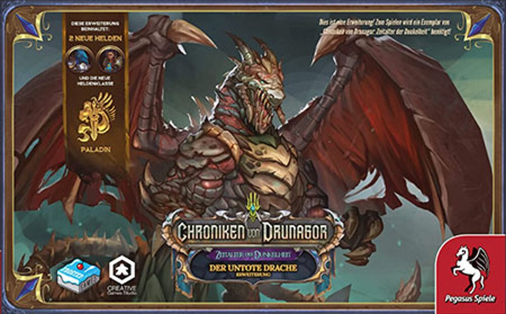 Pegasus Spiele Spiel Chroniken von Drunagor - Der untote Drache Erweiterung