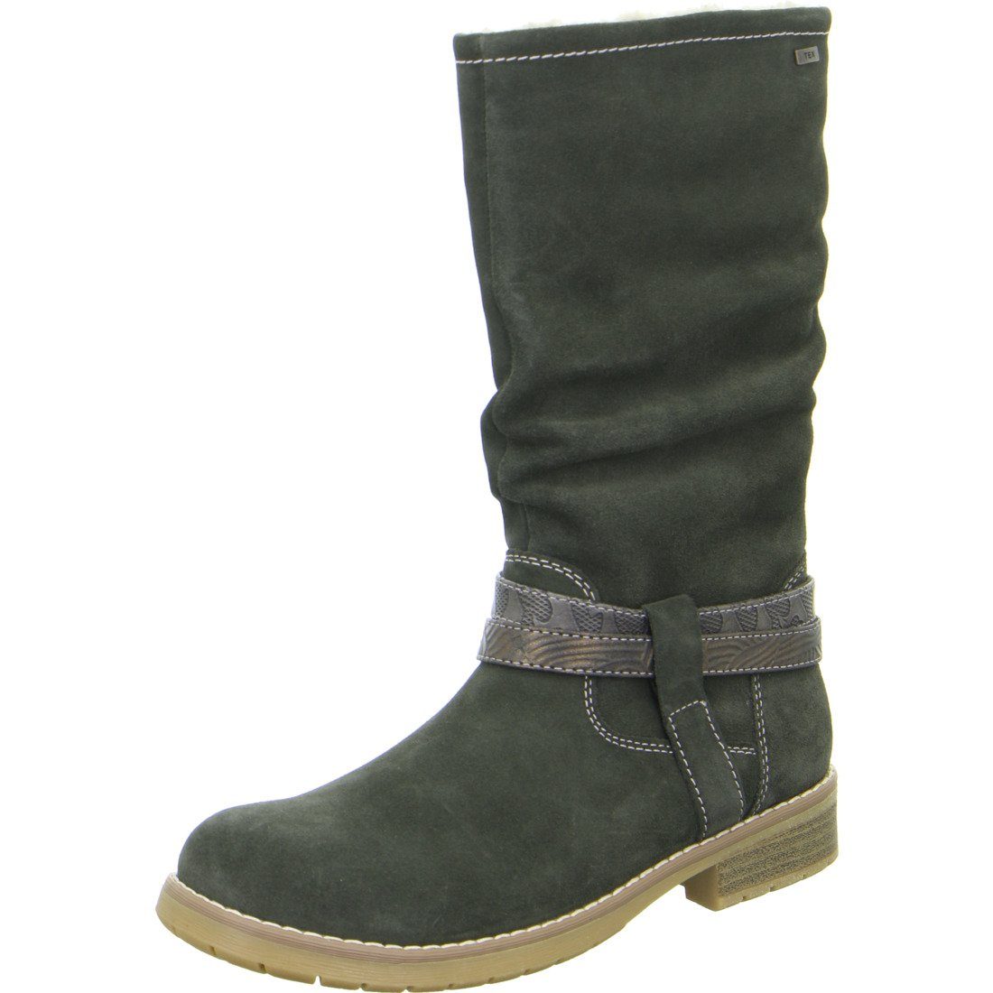 Lurchi Lurchi Schuhe, Stiefel Lia-Tex 049328 Rauleder - grün Stiefel