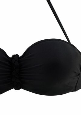 Buffalo Bügel-Bandeau-Bikini mit Flecht-Detail