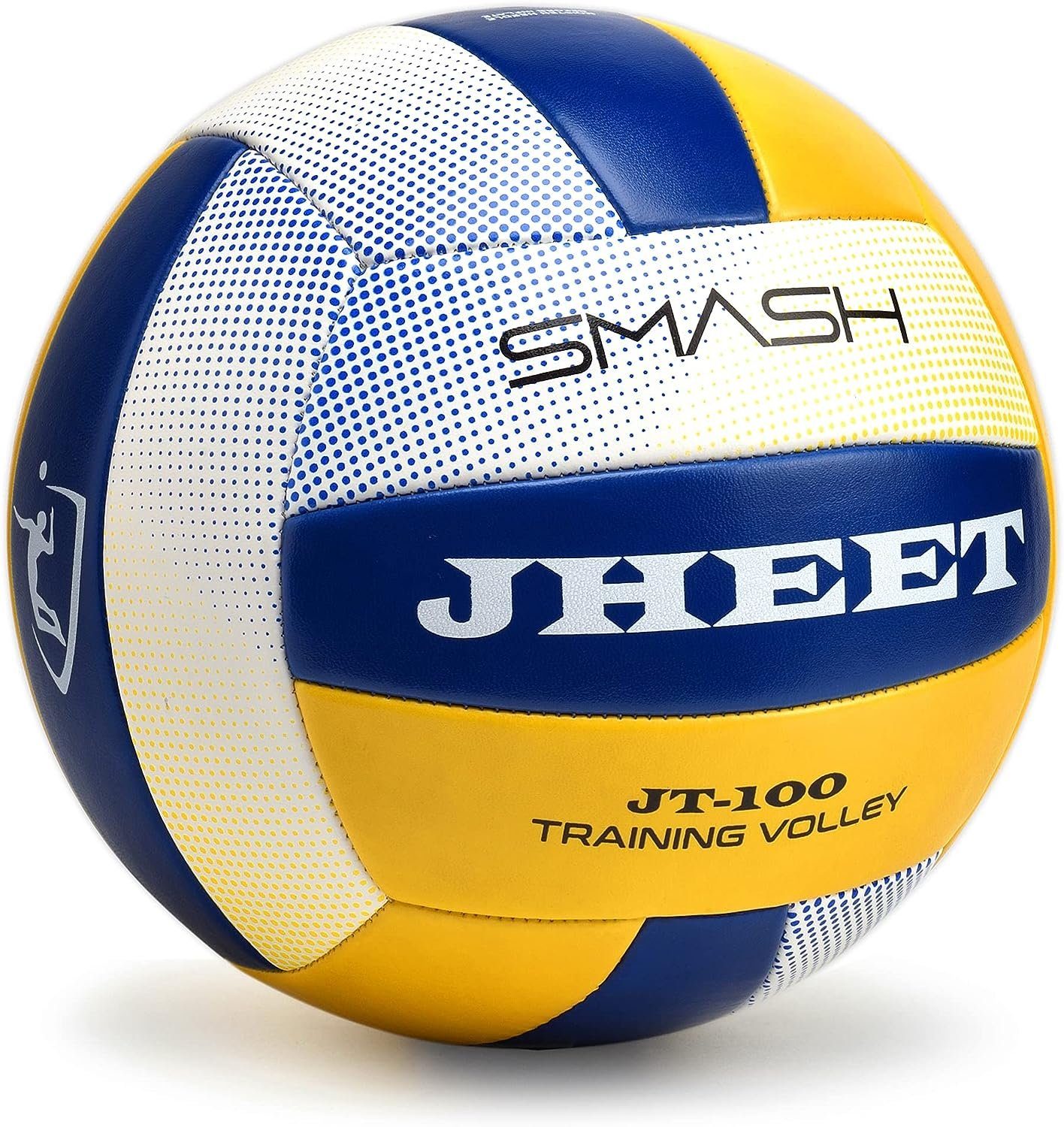 Montegoni Beachvolleyball Volleyball Offizielle Размер 5, Beachvolleyball aus reiner PU (Deflationierter Ball + Tasche), Perfekt für Training), Soft-Touch-Volleyball Ball für Indoor & Outdoor