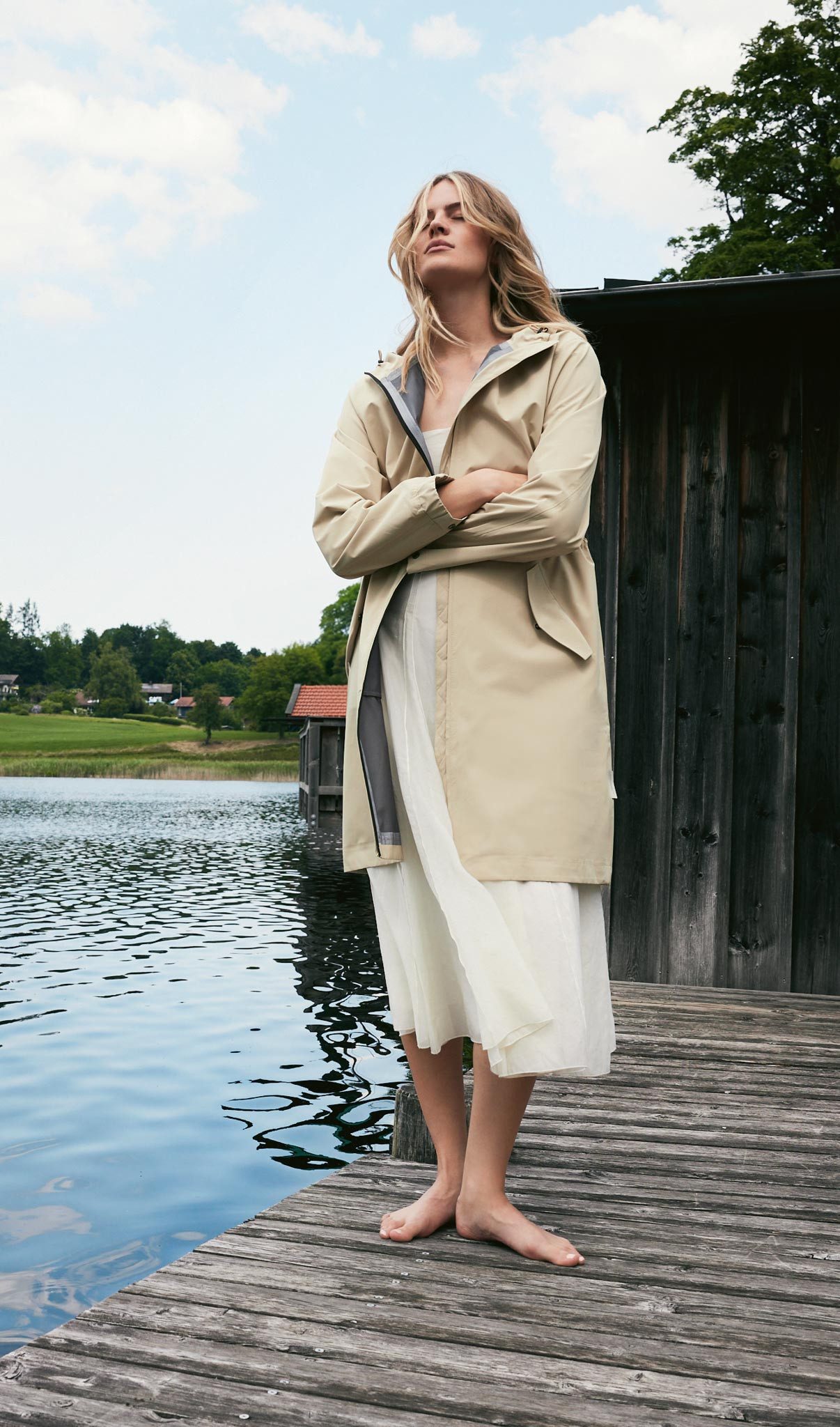 WEGA Green Goose Parka Corysia