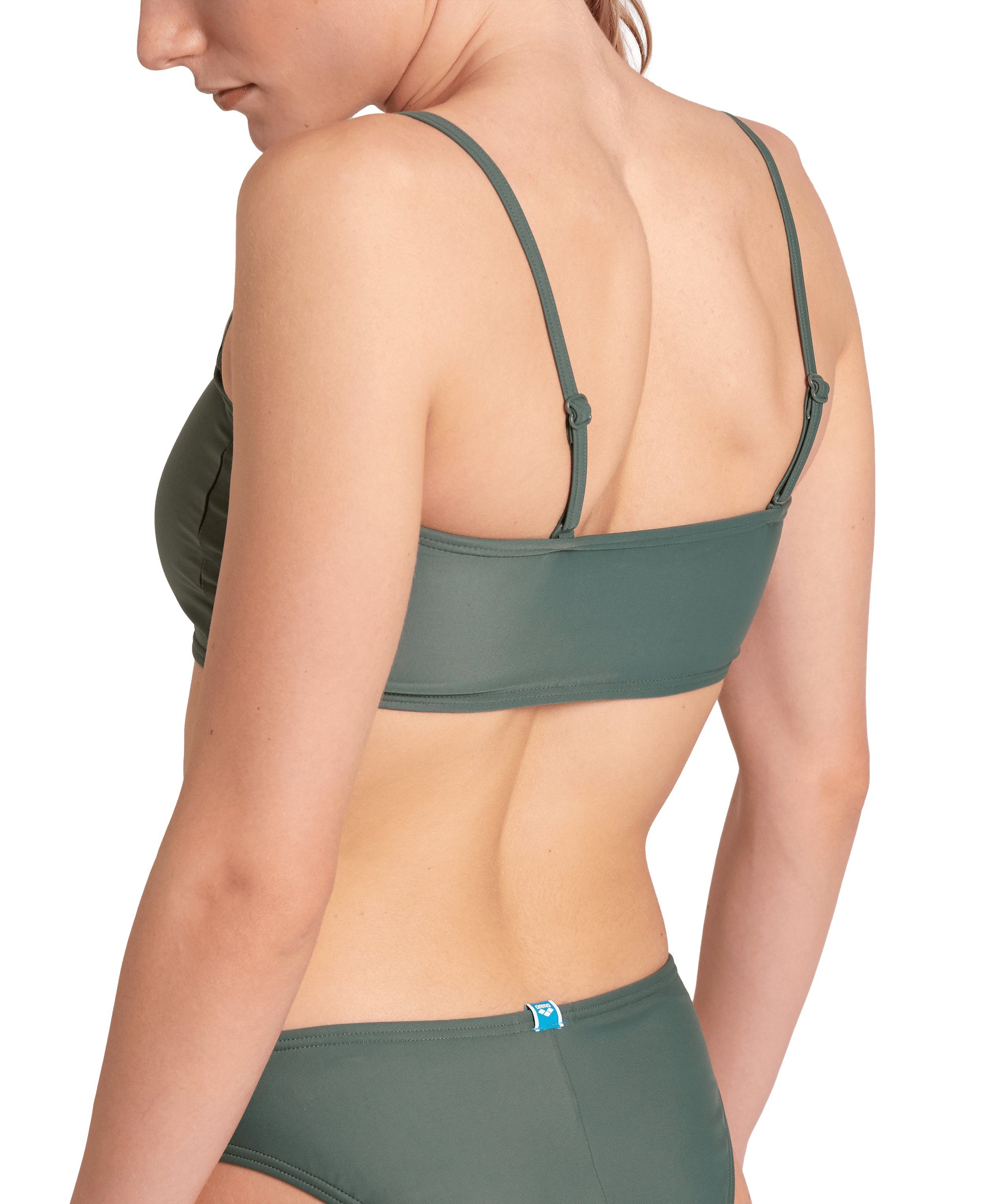 Arena bustier bikini WOMEN'S ARENA TEAM STRIPE STRAPLESS (2-pcs)