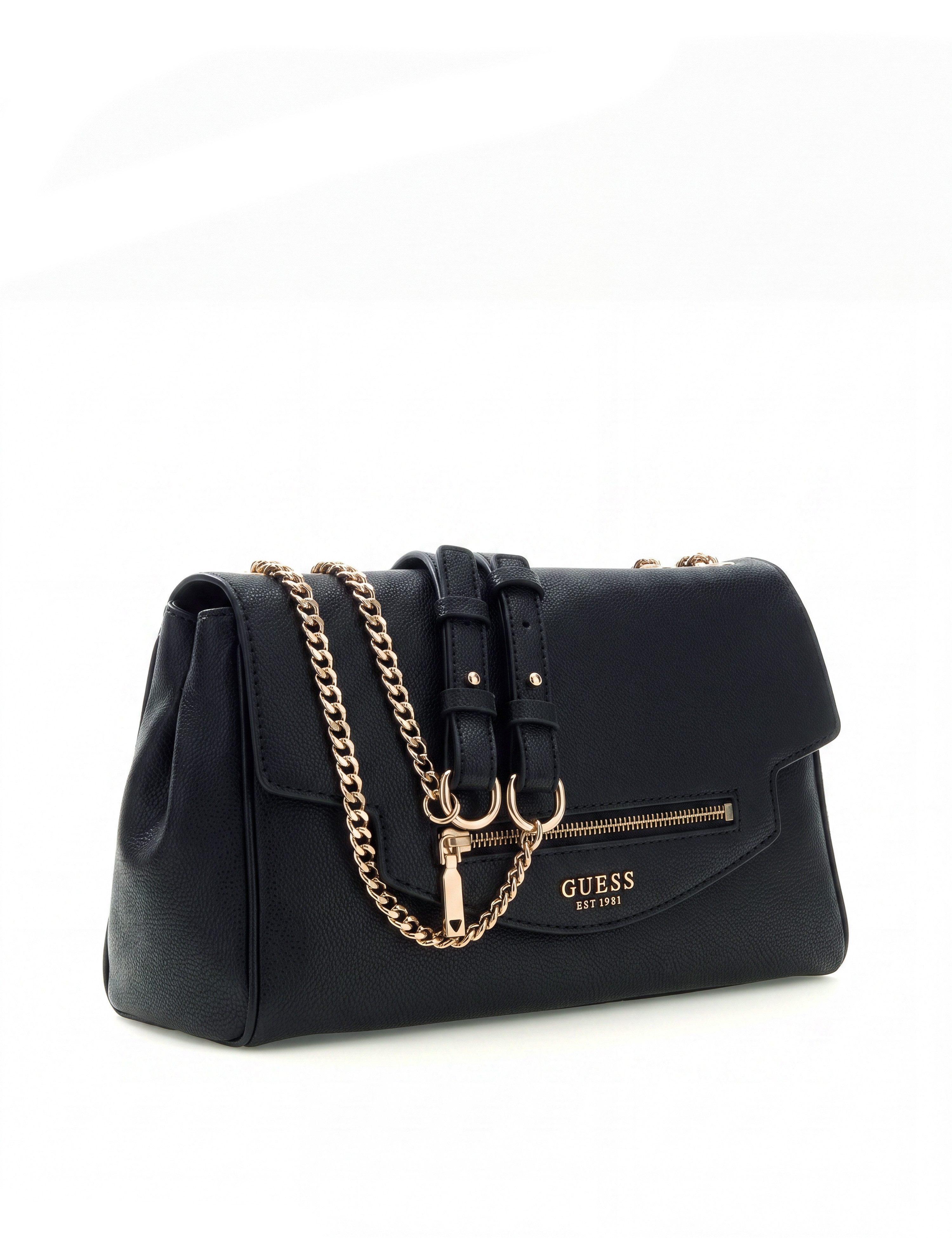 Guess Umhängetasche ANTONIA CNVRTBL XBODY FLAP, Schultertasche, Handtasche mit praktischem Reißverschluss-Rückfach