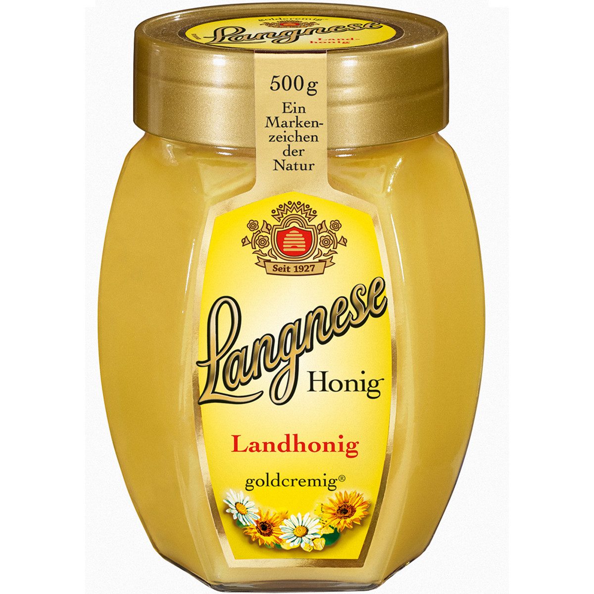 Langnese Honig, Langnese Landhonig goldcremig streichzart und buttergelb 500g