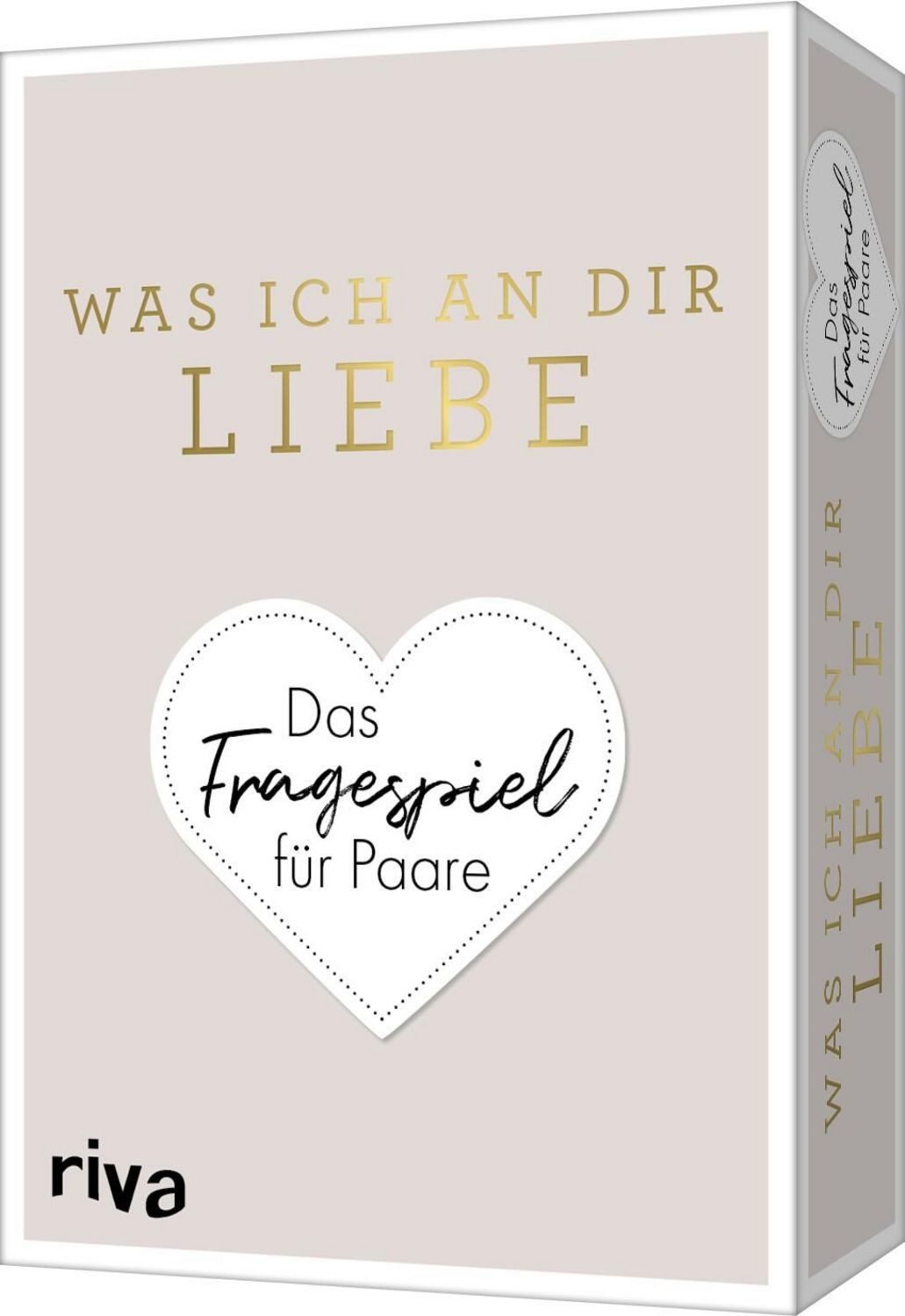 Münchner Verlagsgruppe Spiel Was ich an dir liebe – Das Fragespiel für Paare